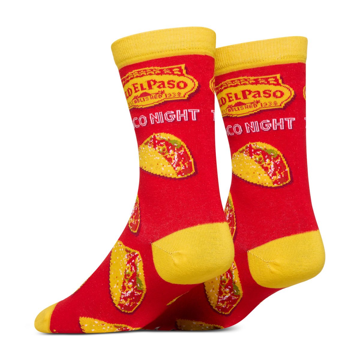 Old El Paso Taco Night Crew Socks