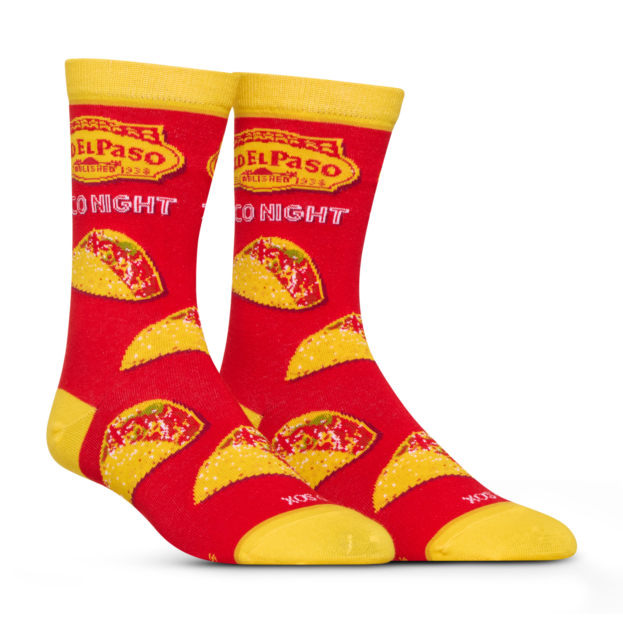 Old El Paso Taco Night Crew Socks
