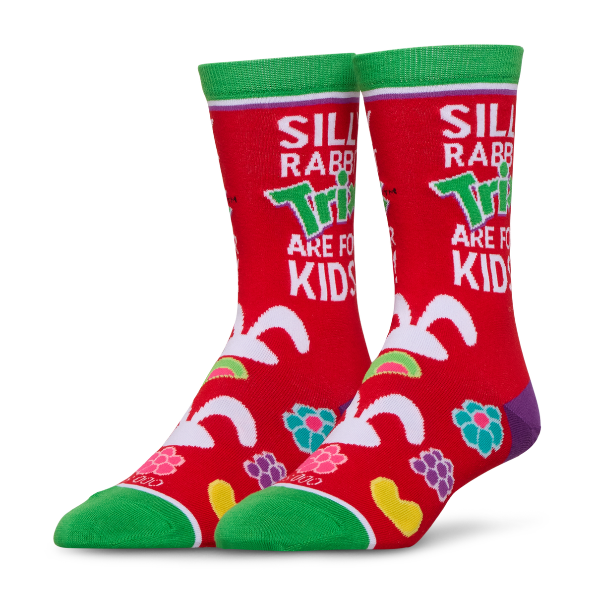 Trix Are For Kids Crew Socks