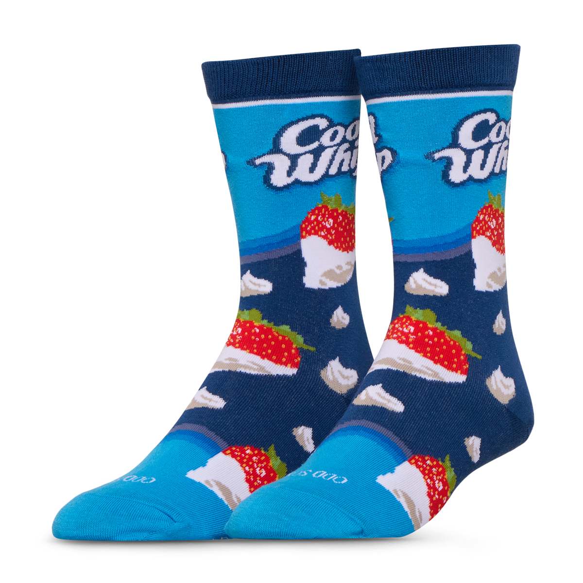 Cool Whip Dipped Crew Socks
