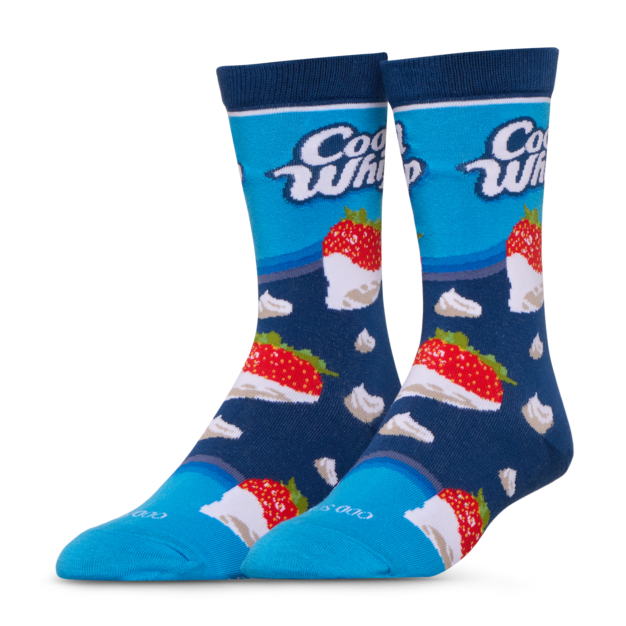 Cool Whip Dipped Crew Socks