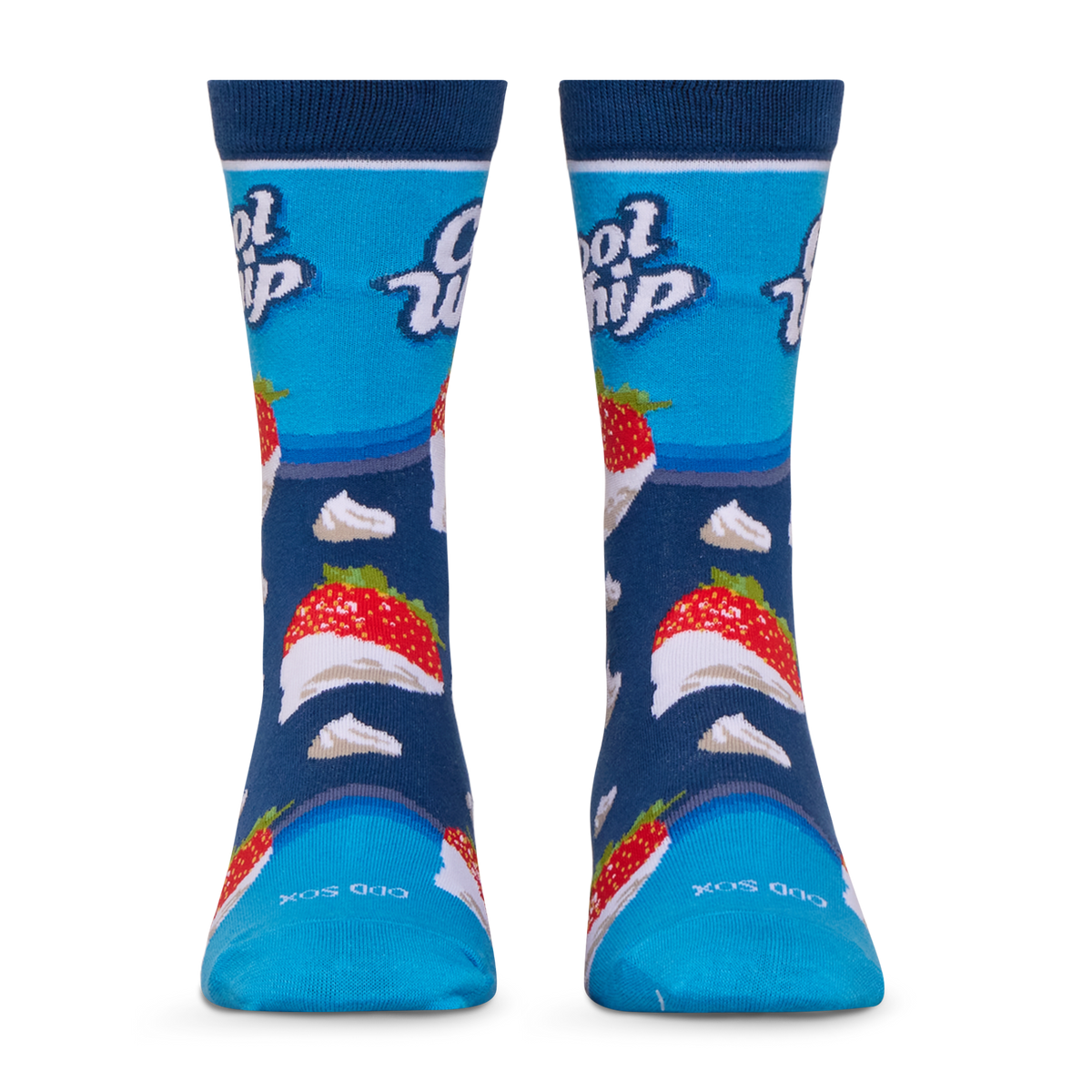 Cool Whip Dipped Crew Socks