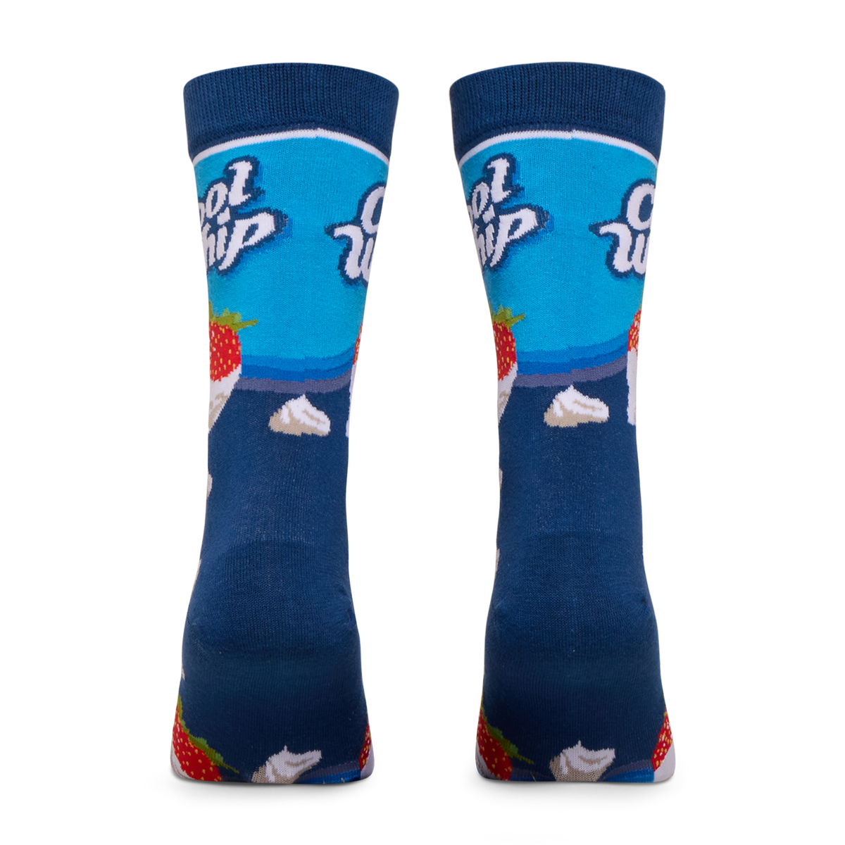Cool Whip Dipped Crew Socks