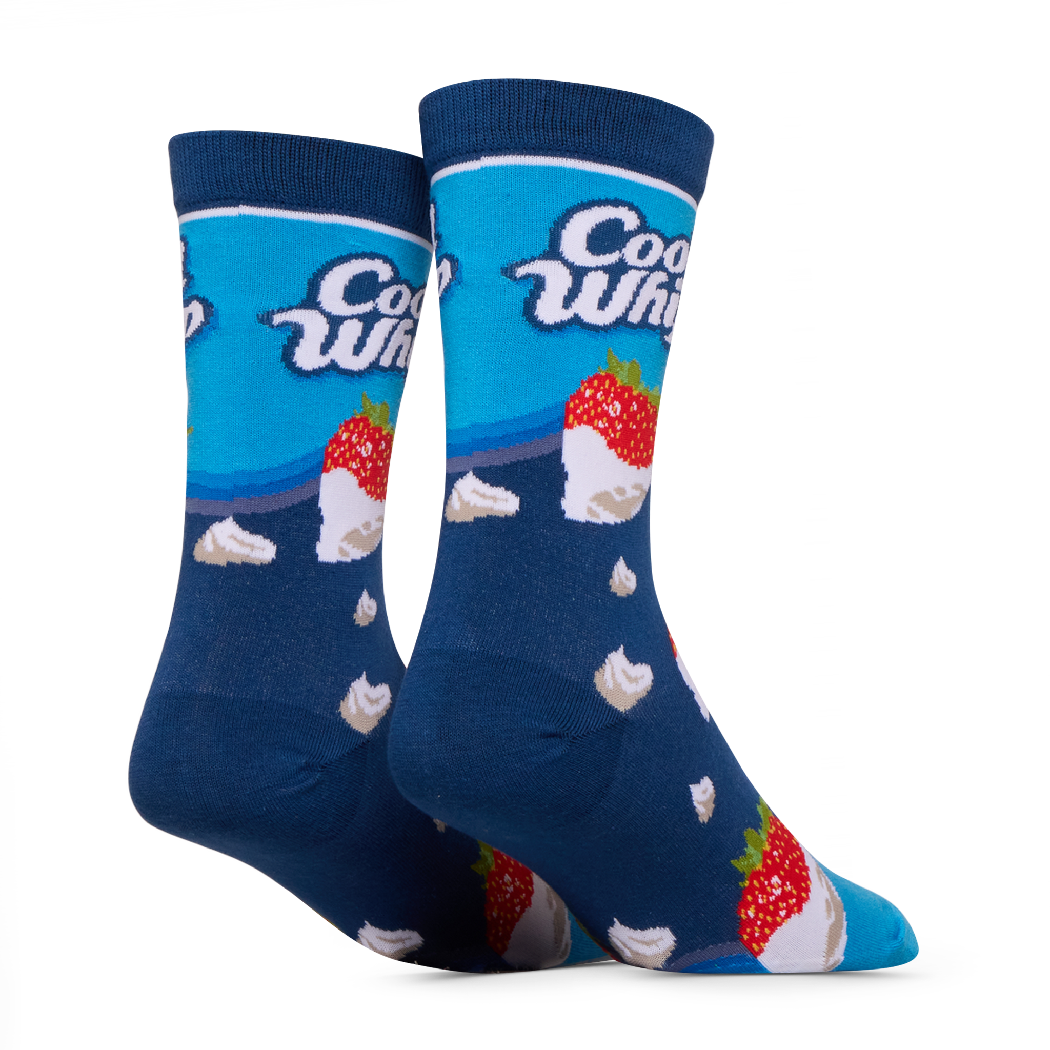 Cool Whip Dipped Crew Socks