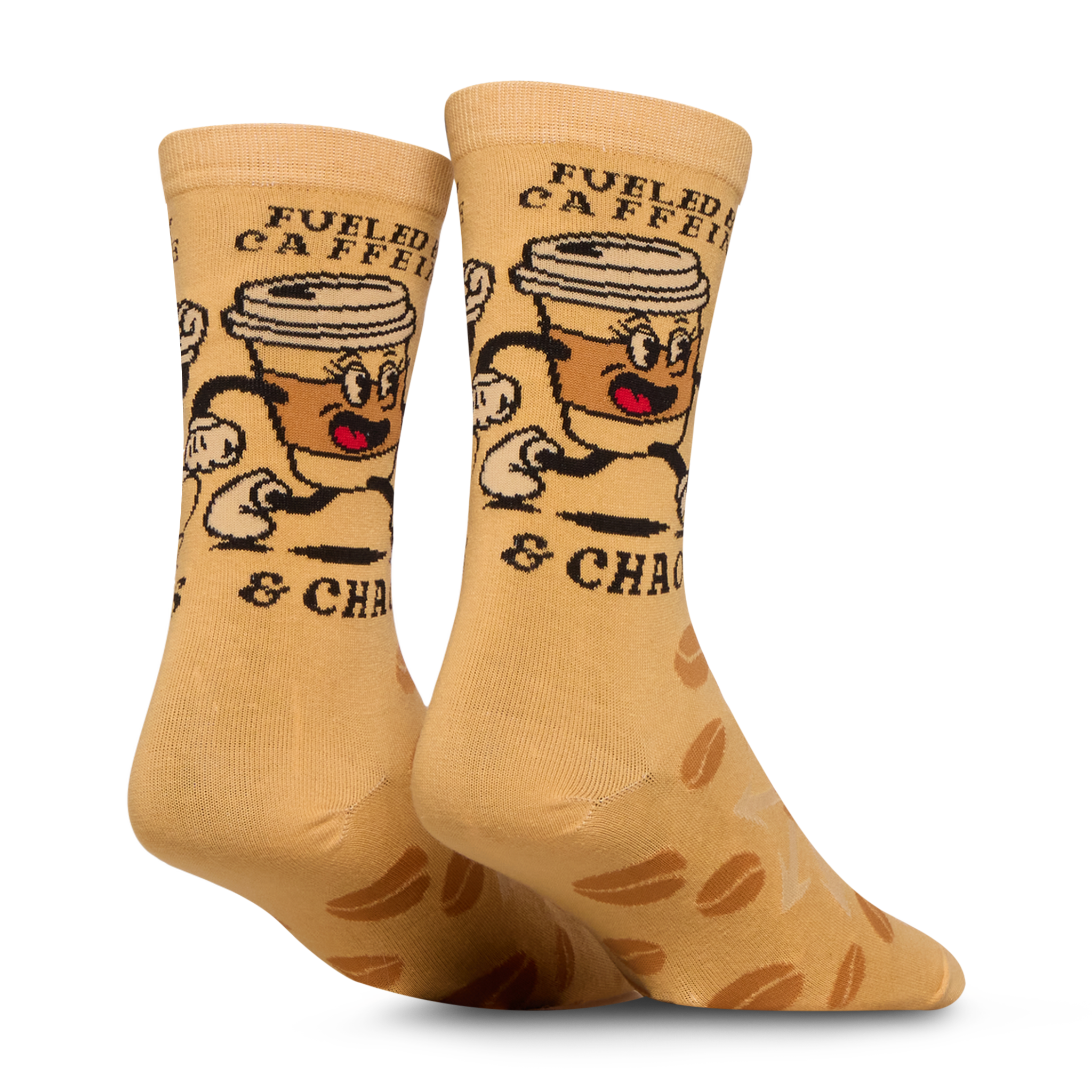 Fueled By Caffeine Crew Socks