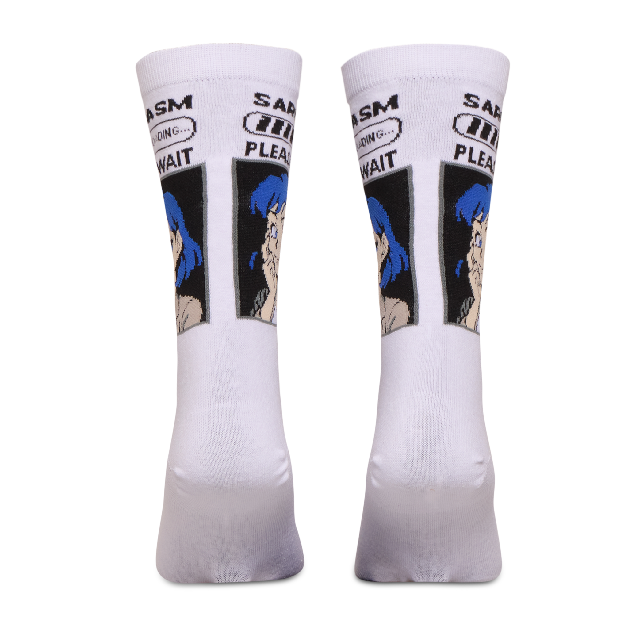Sarcasm Loading Crew Socks