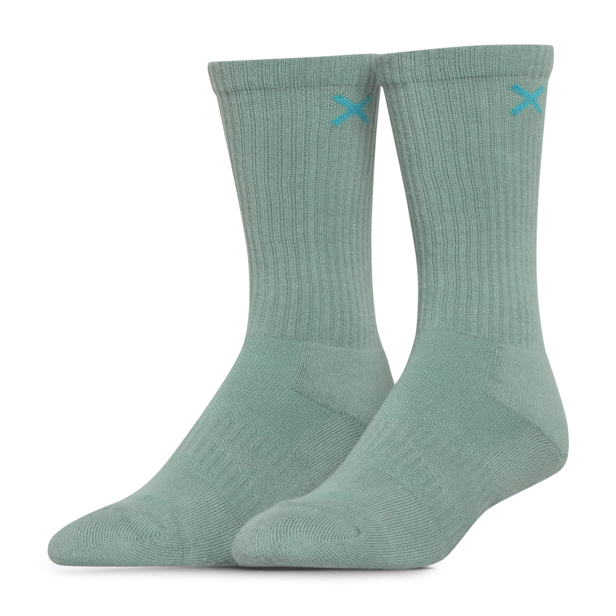 Basix Men's Everyday Crew Socks