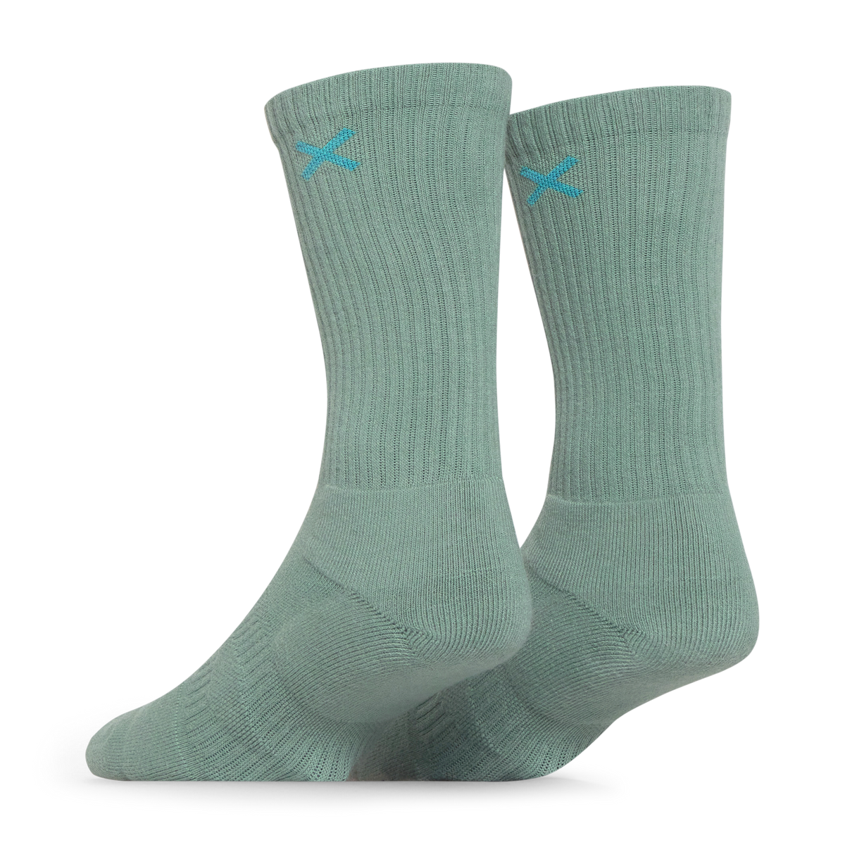 Basix Men's Everyday Crew Socks