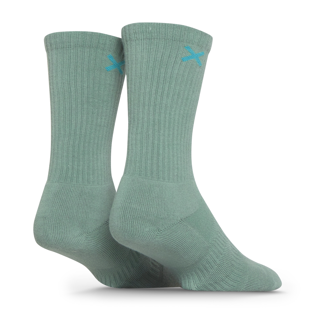 Basix Men's Everyday Crew Socks