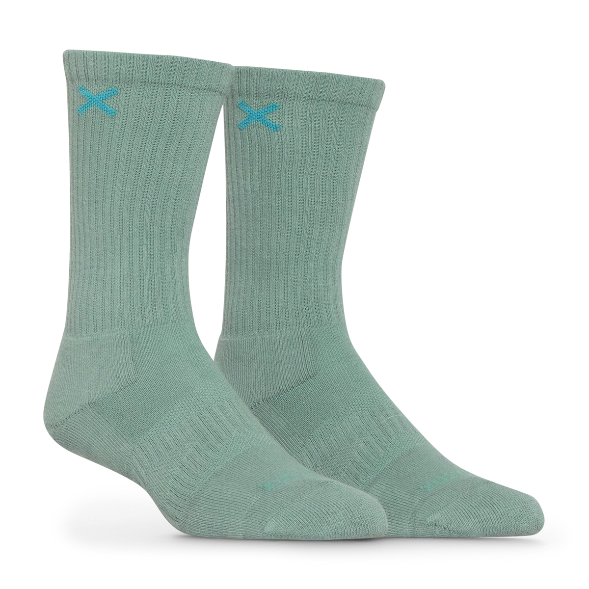 Basix Men's Everyday Crew Socks