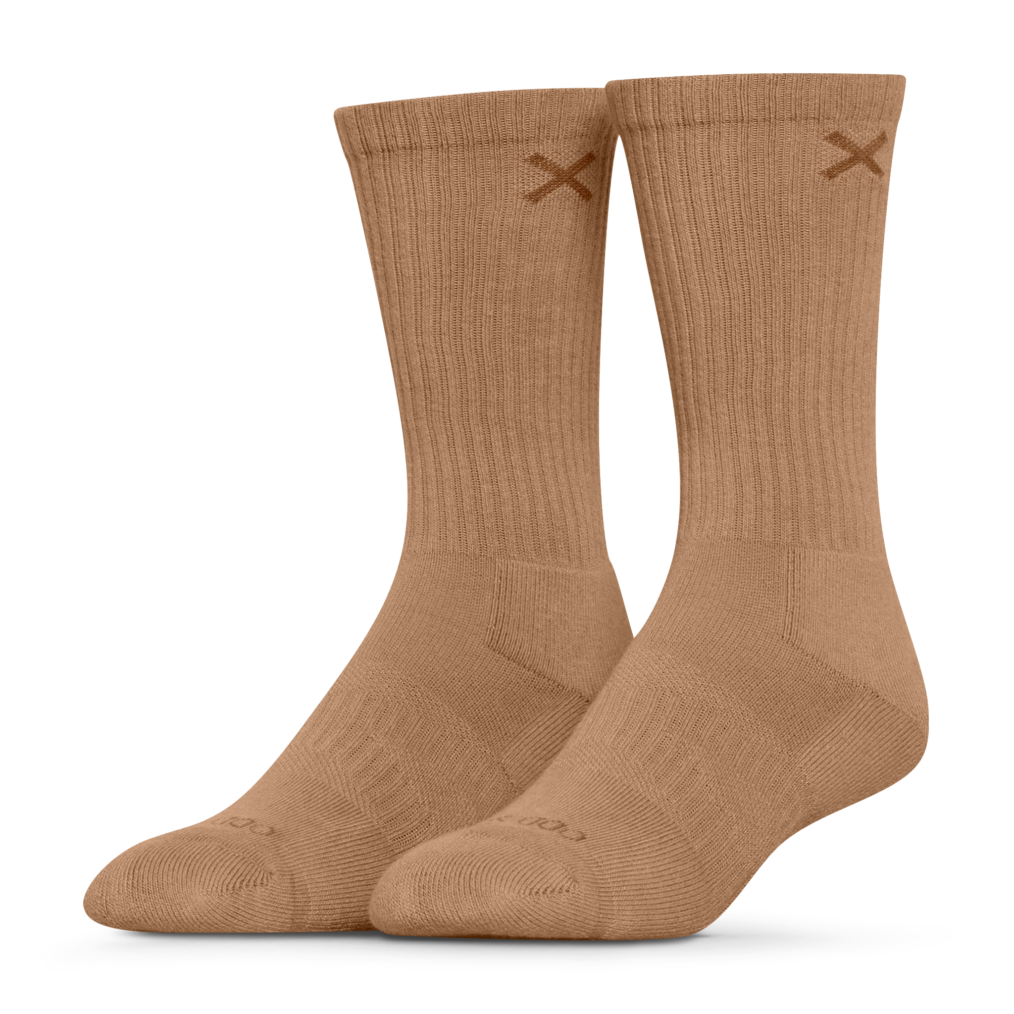 Basix Men's Everyday Crew Socks