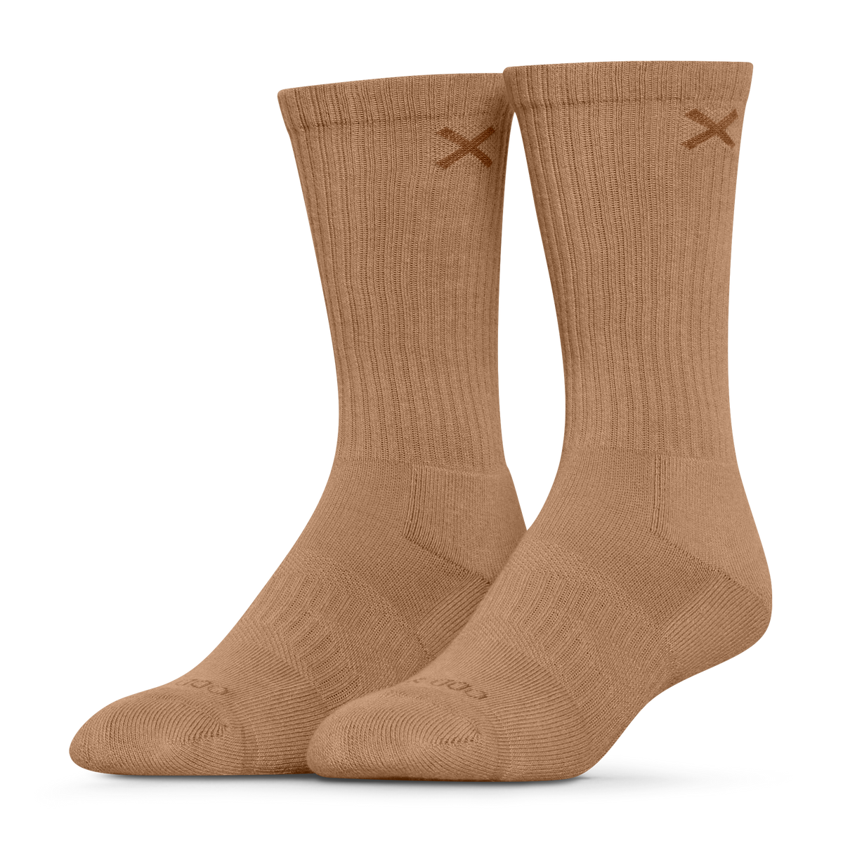 Basix Men's Everyday Crew Socks
