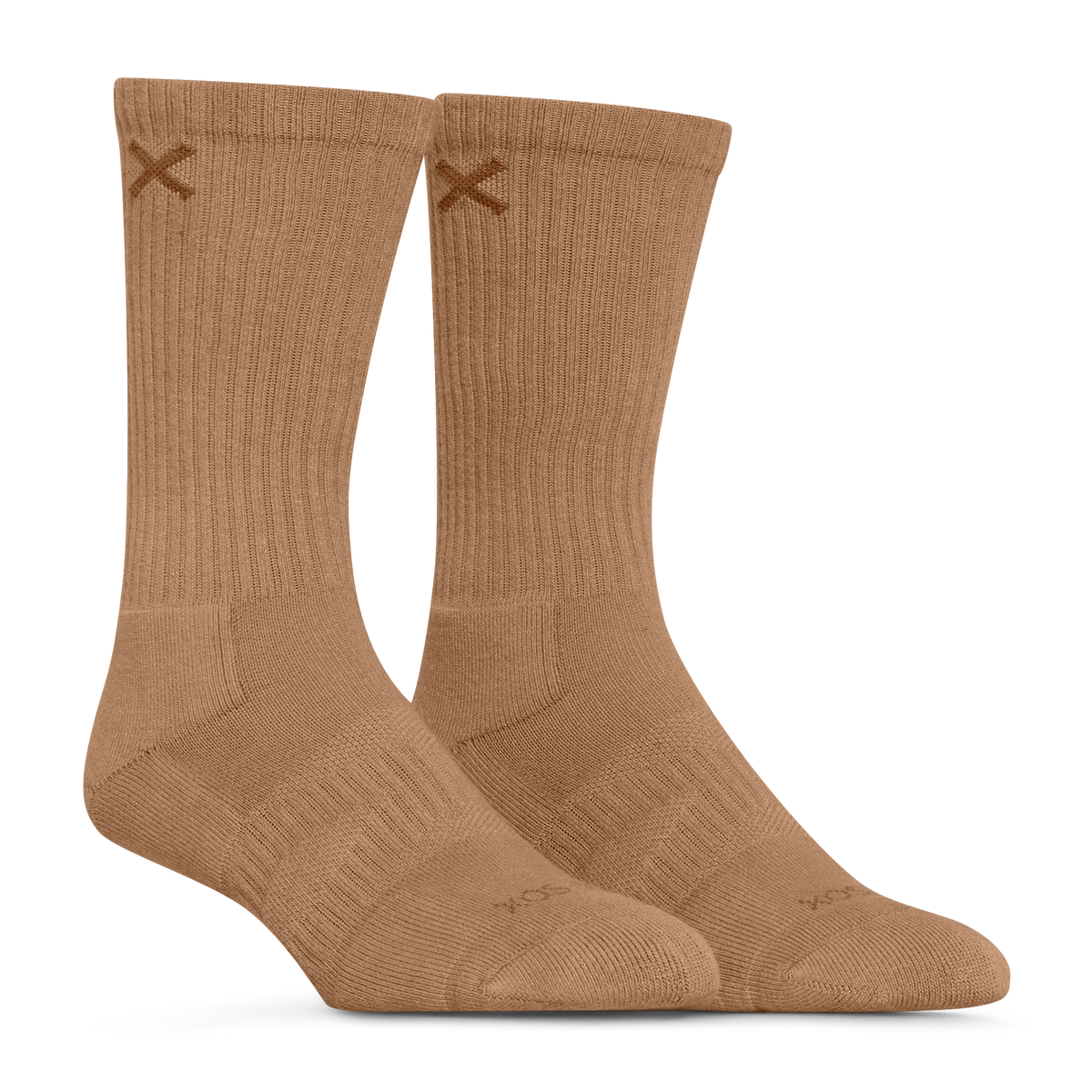 Basix Men's Everyday Crew Socks