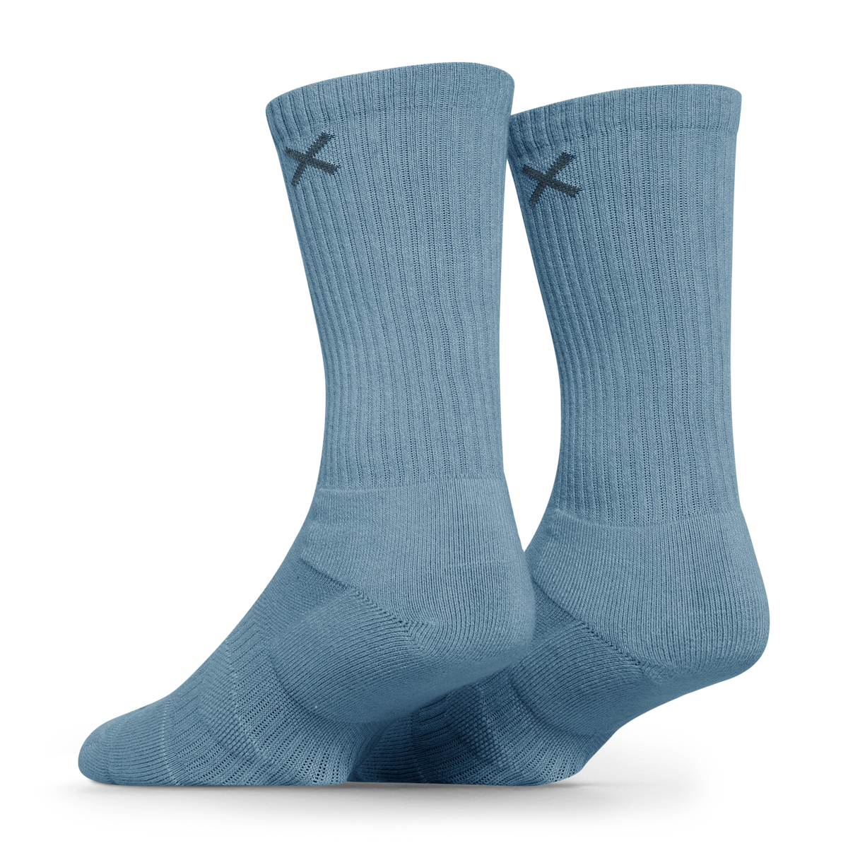 Basix Men's Everyday Crew Socks