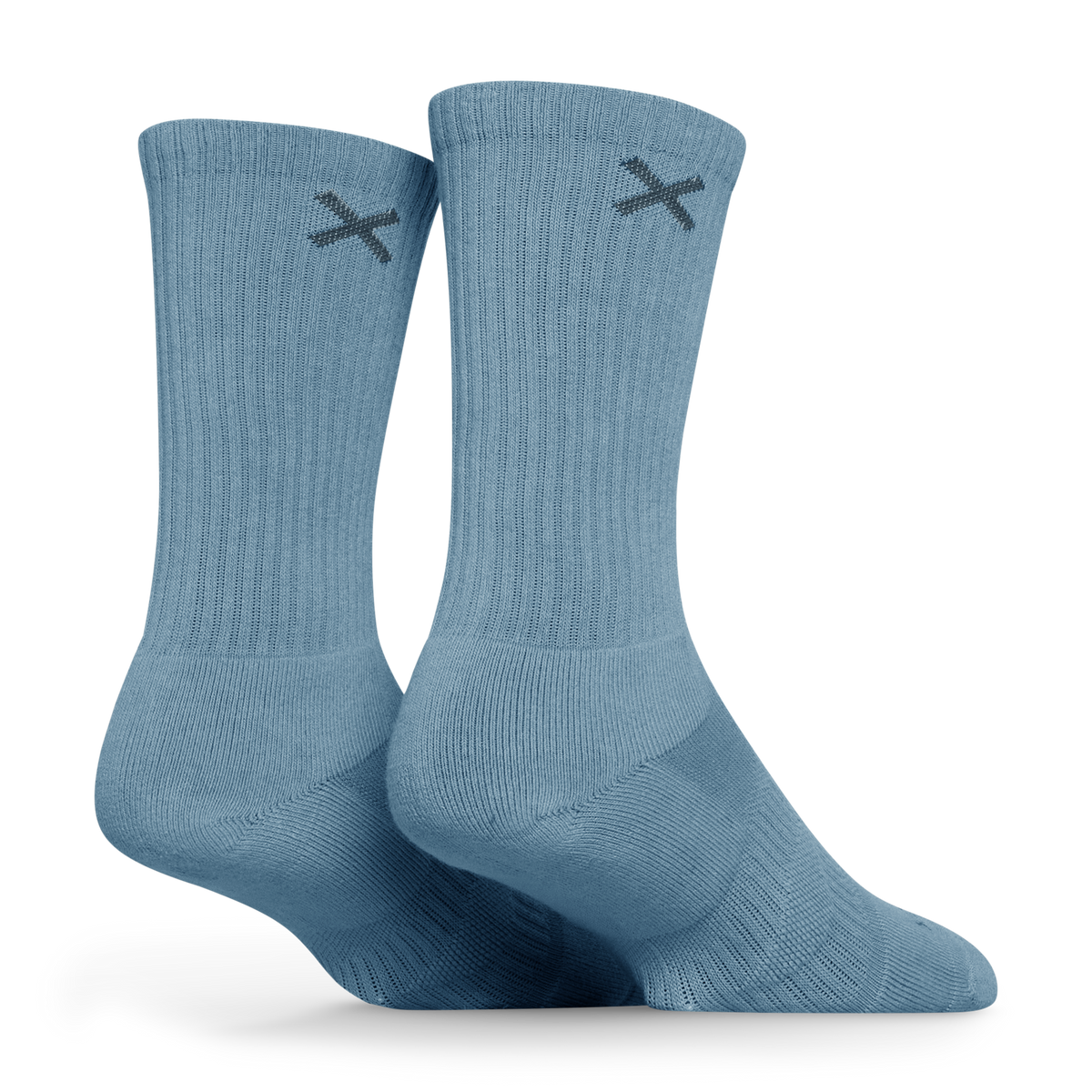 Basix Men's Everyday Crew Socks