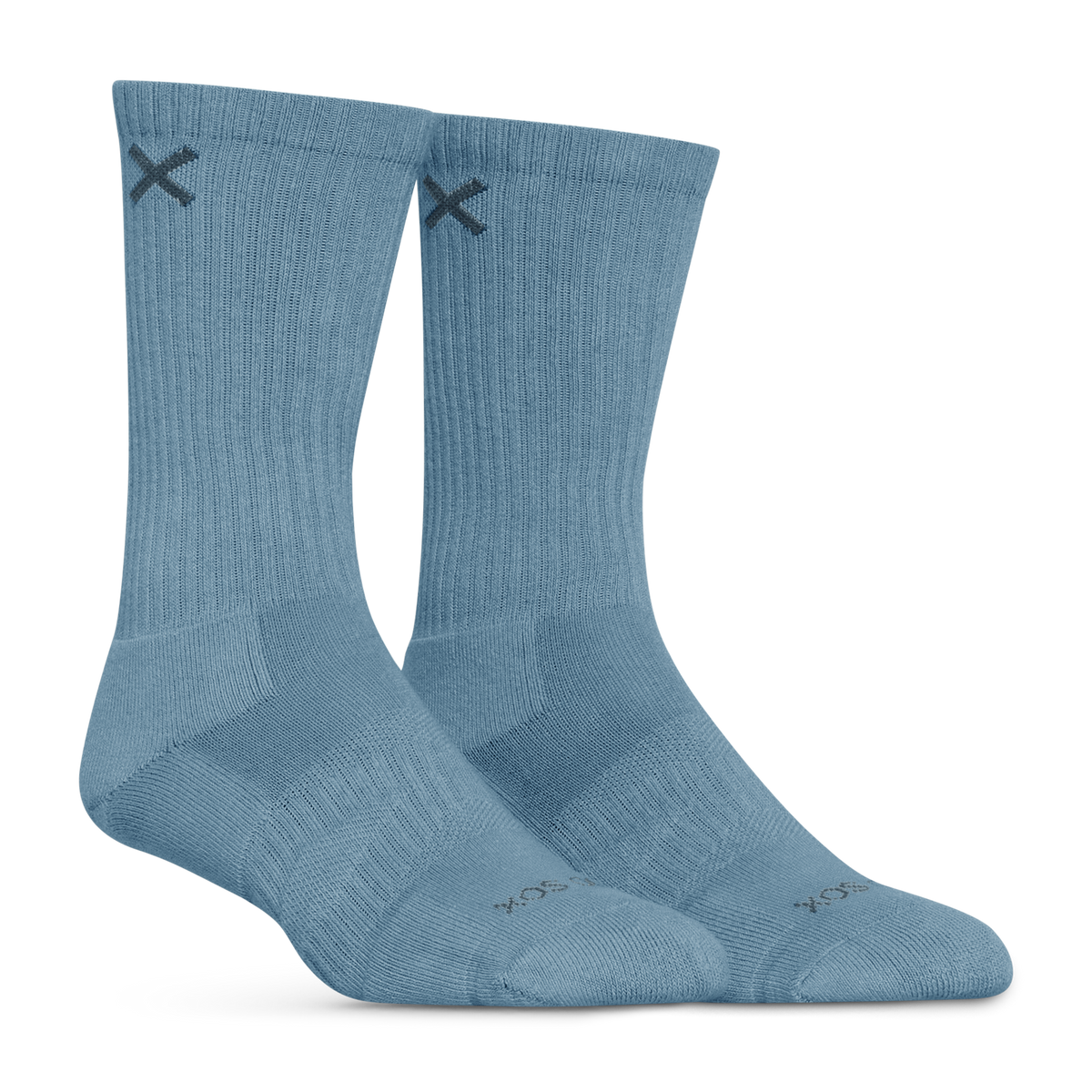 Basix Men's Everyday Crew Socks