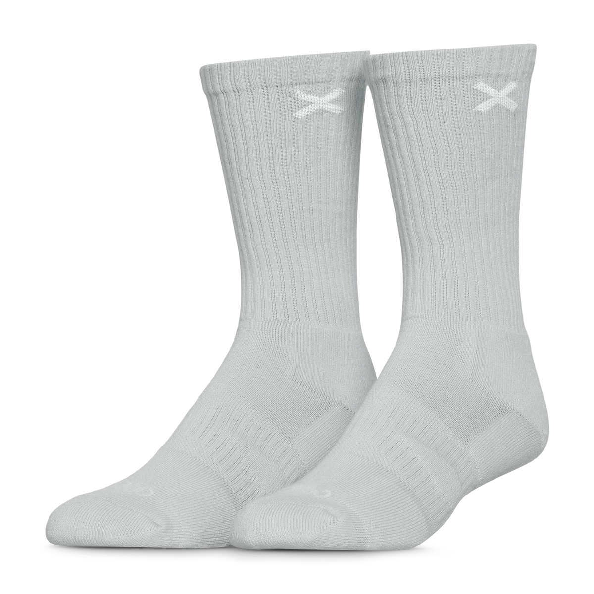 Basix Men's Everyday Crew Socks