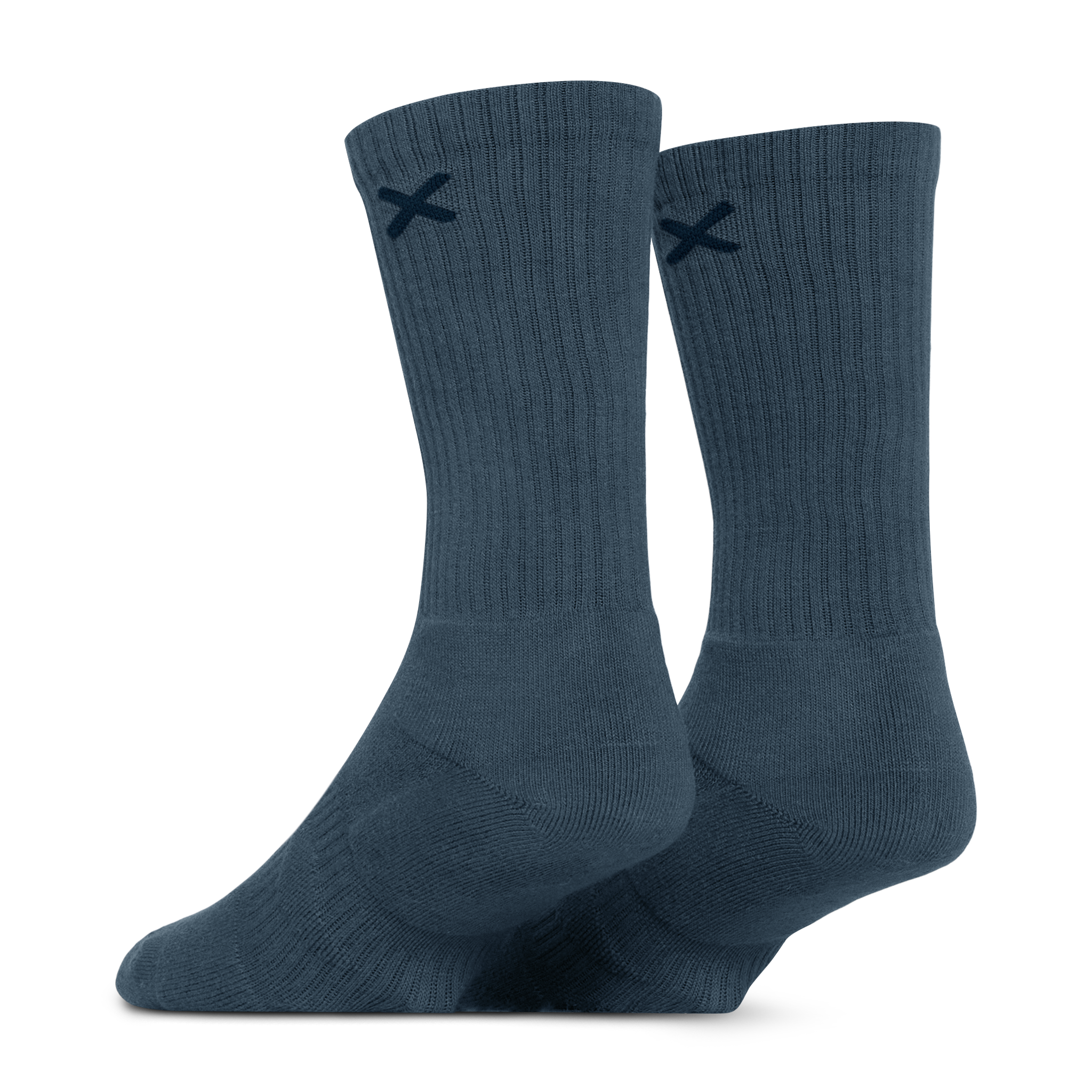 Basix Men's Everyday Crew Socks