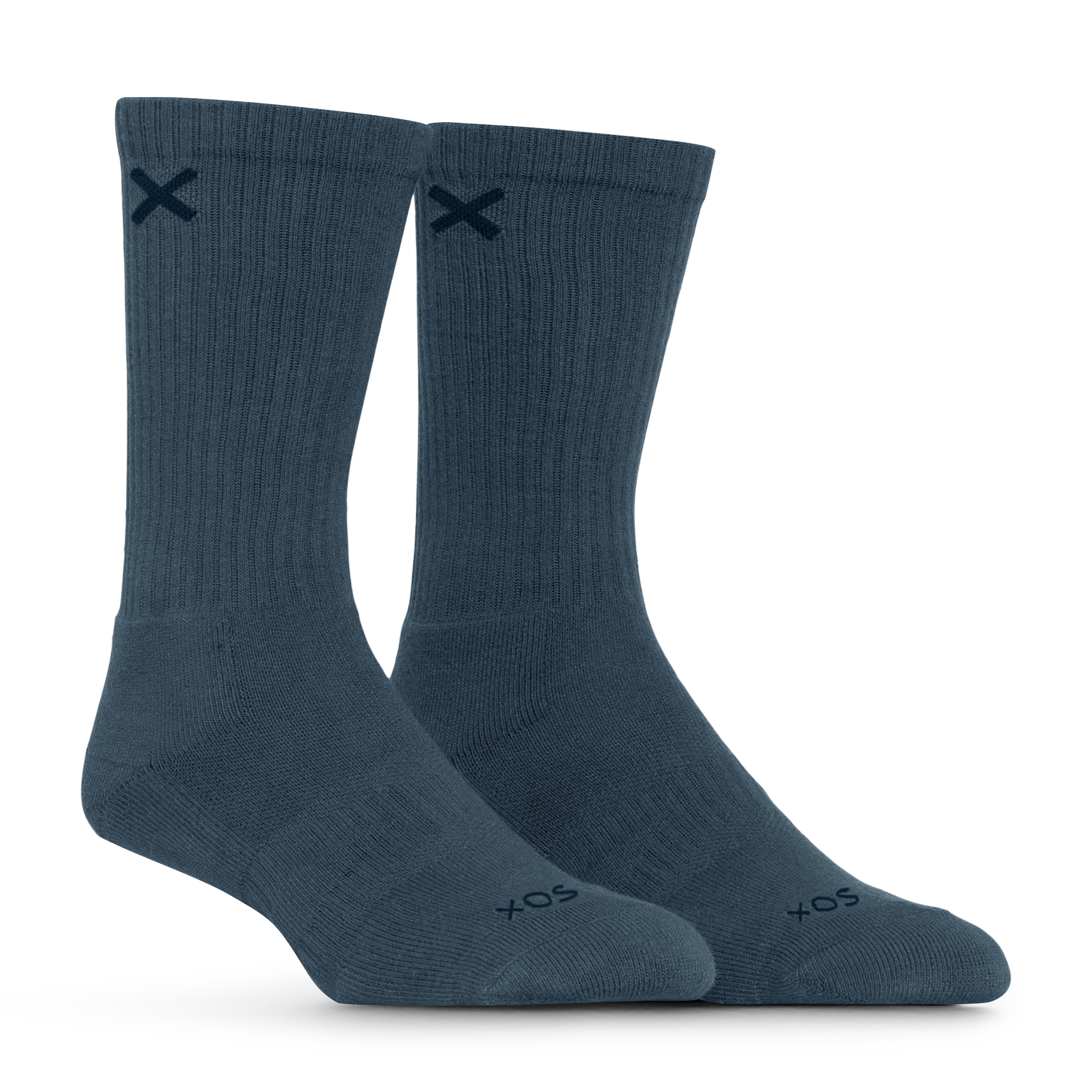 Basix Men's Everyday Crew Socks