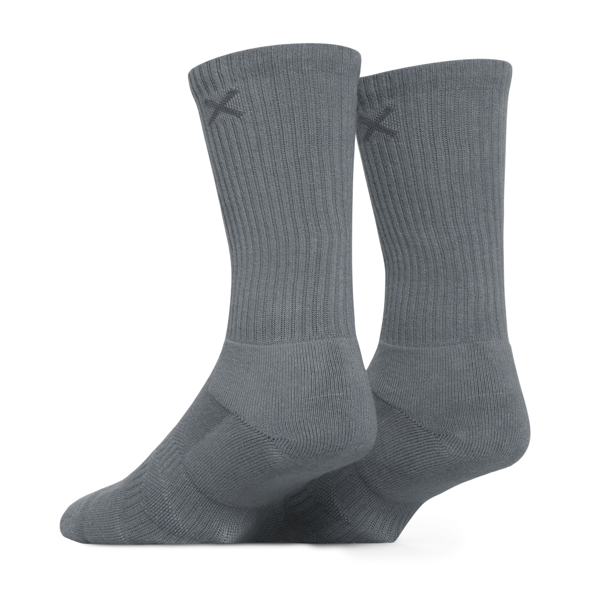 Basix Men's Everyday Crew Socks