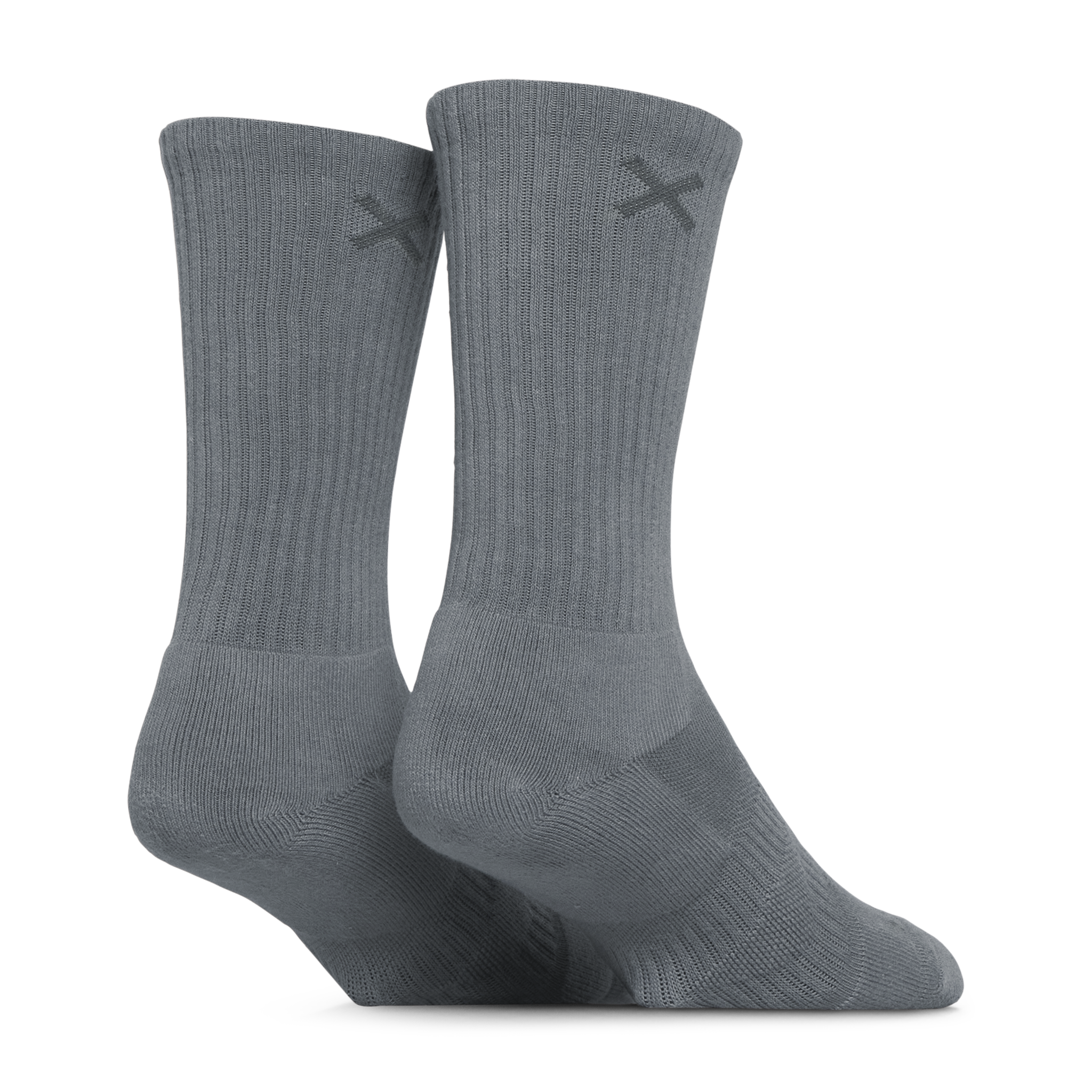 Basix Men's Everyday Crew Socks
