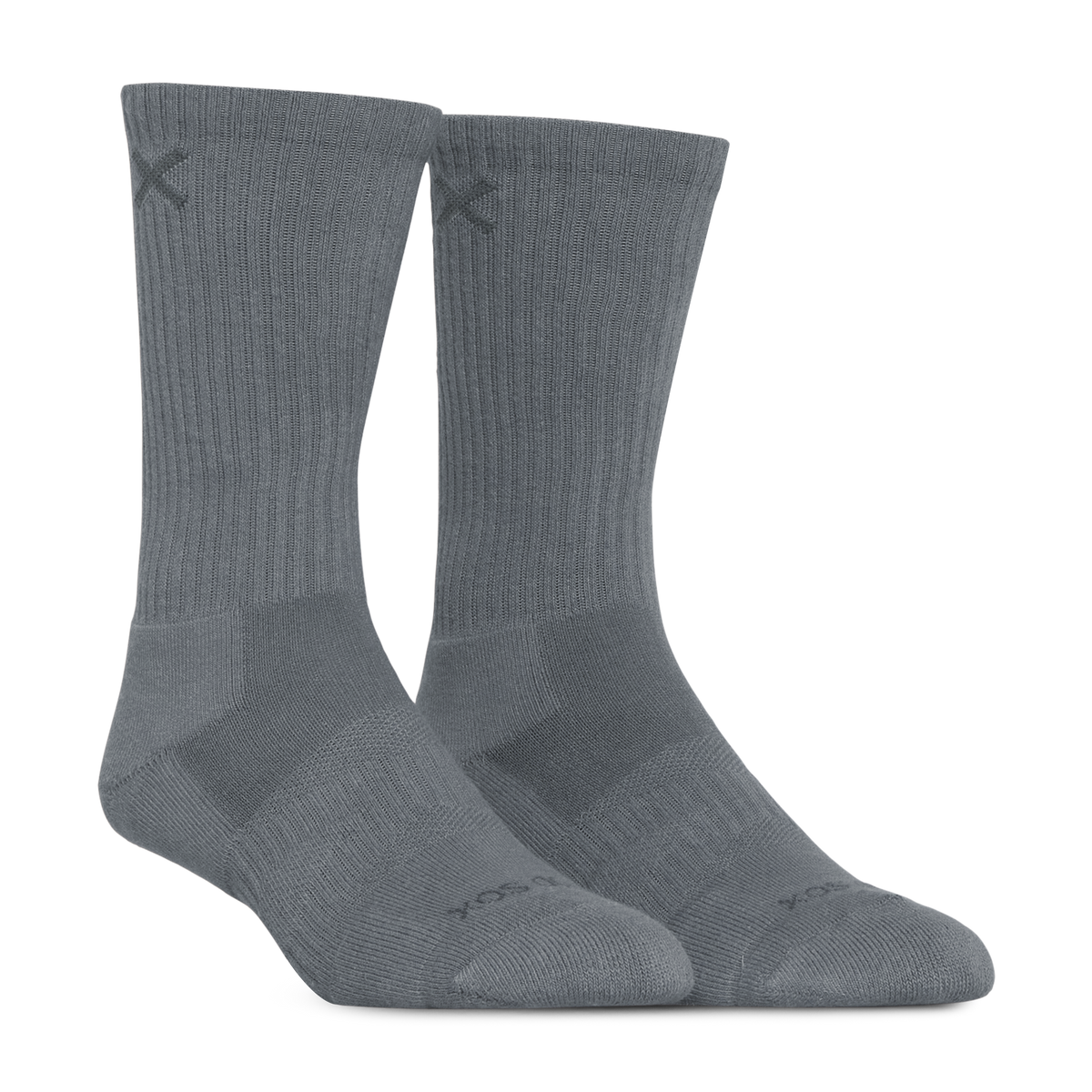 Basix Men's Everyday Crew Socks