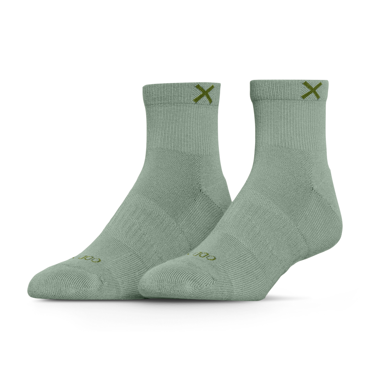 Basix Men's Everyday Quarter Socks