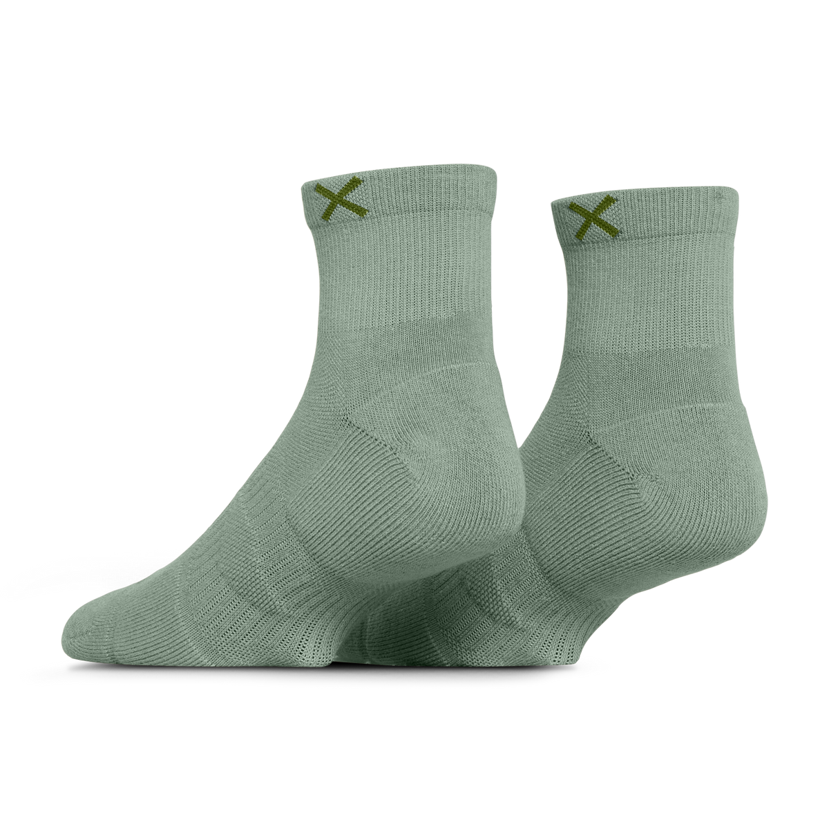 Basix Men's Everyday Quarter Socks