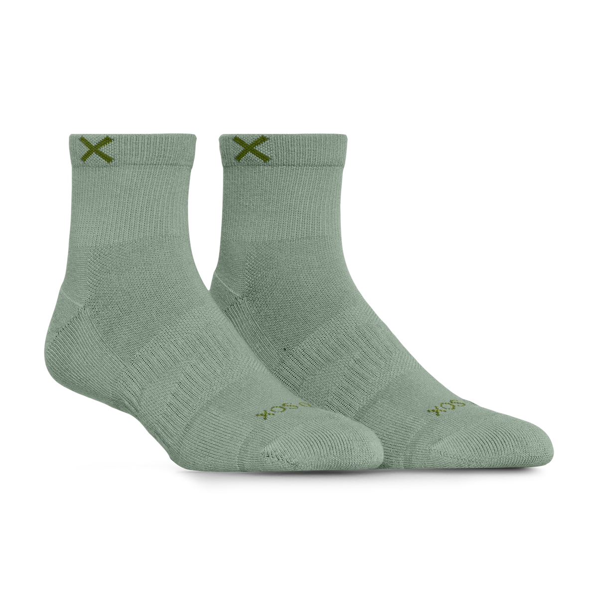 Basix Men's Everyday Quarter Socks