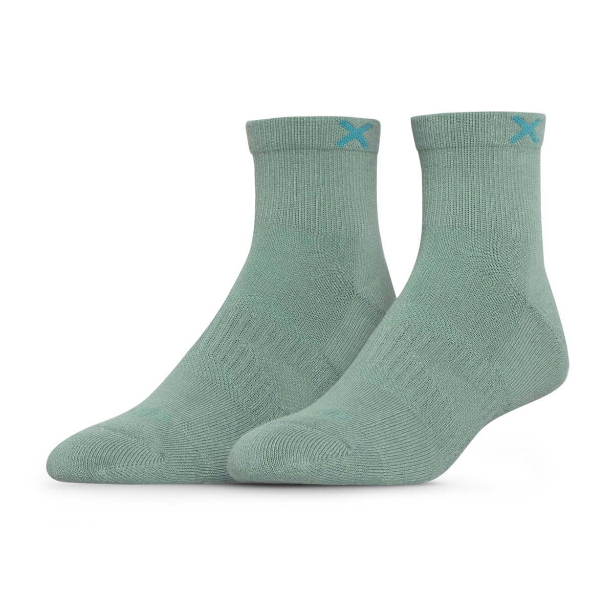 Basix Men's Everyday Quarter Socks
