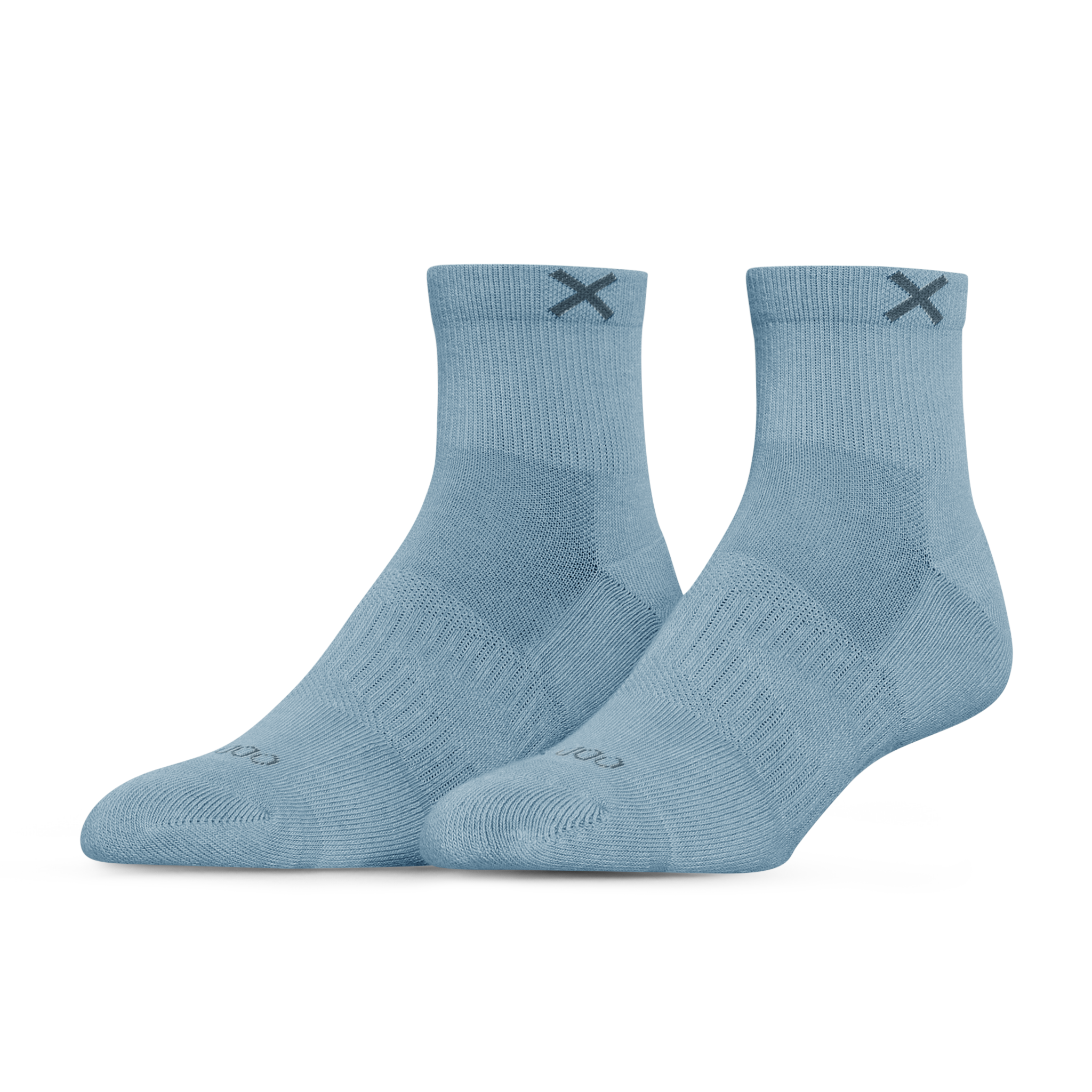 Basix Men's Everyday Quarter Socks