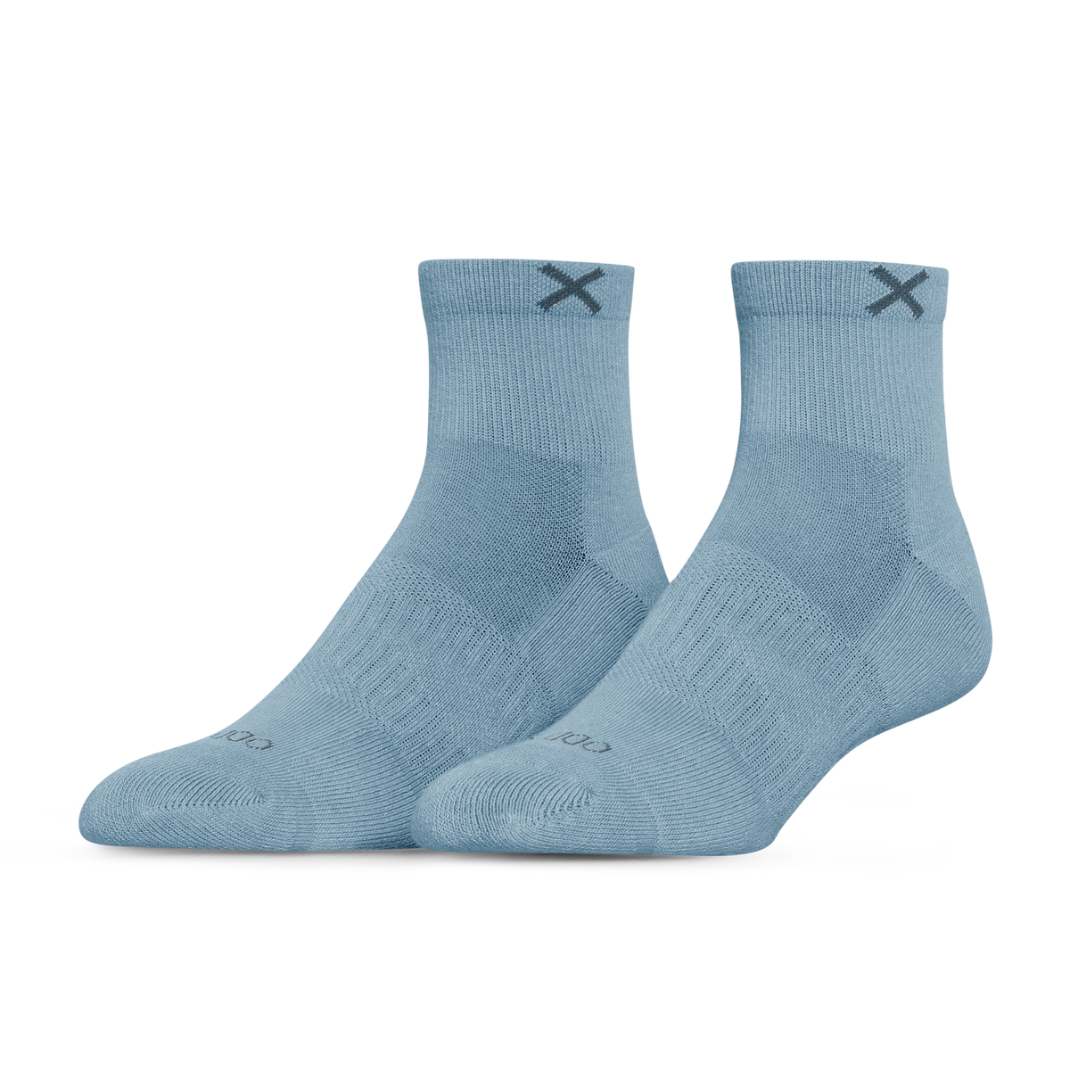 Basix Men's Everyday Quarter Socks