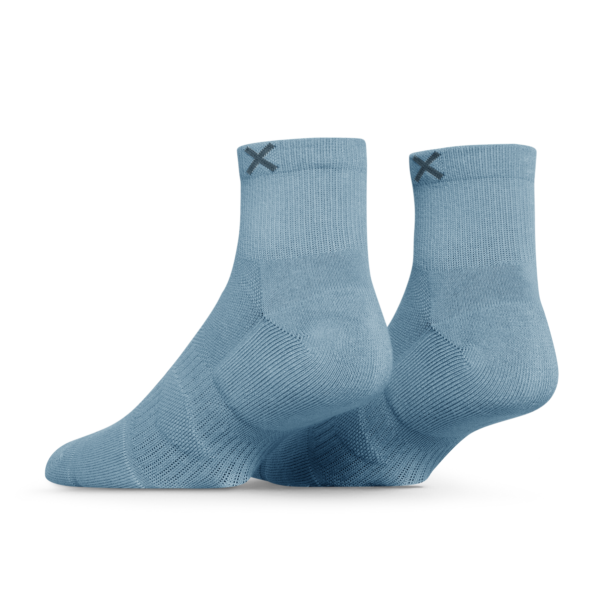 Basix Men's Everyday Quarter Socks