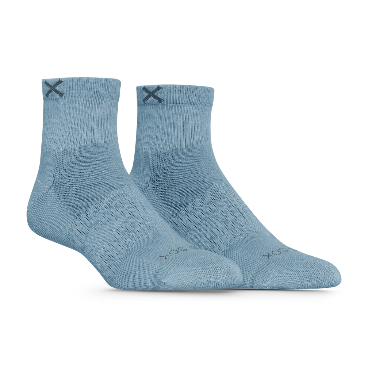 Basix Men's Everyday Quarter Socks