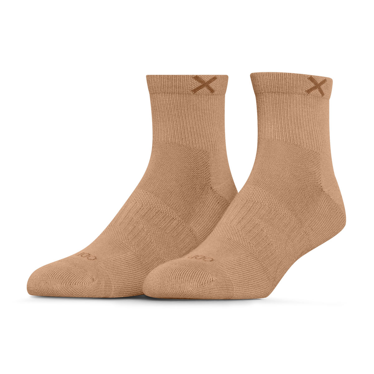 Basix Men's Everyday Quarter Socks