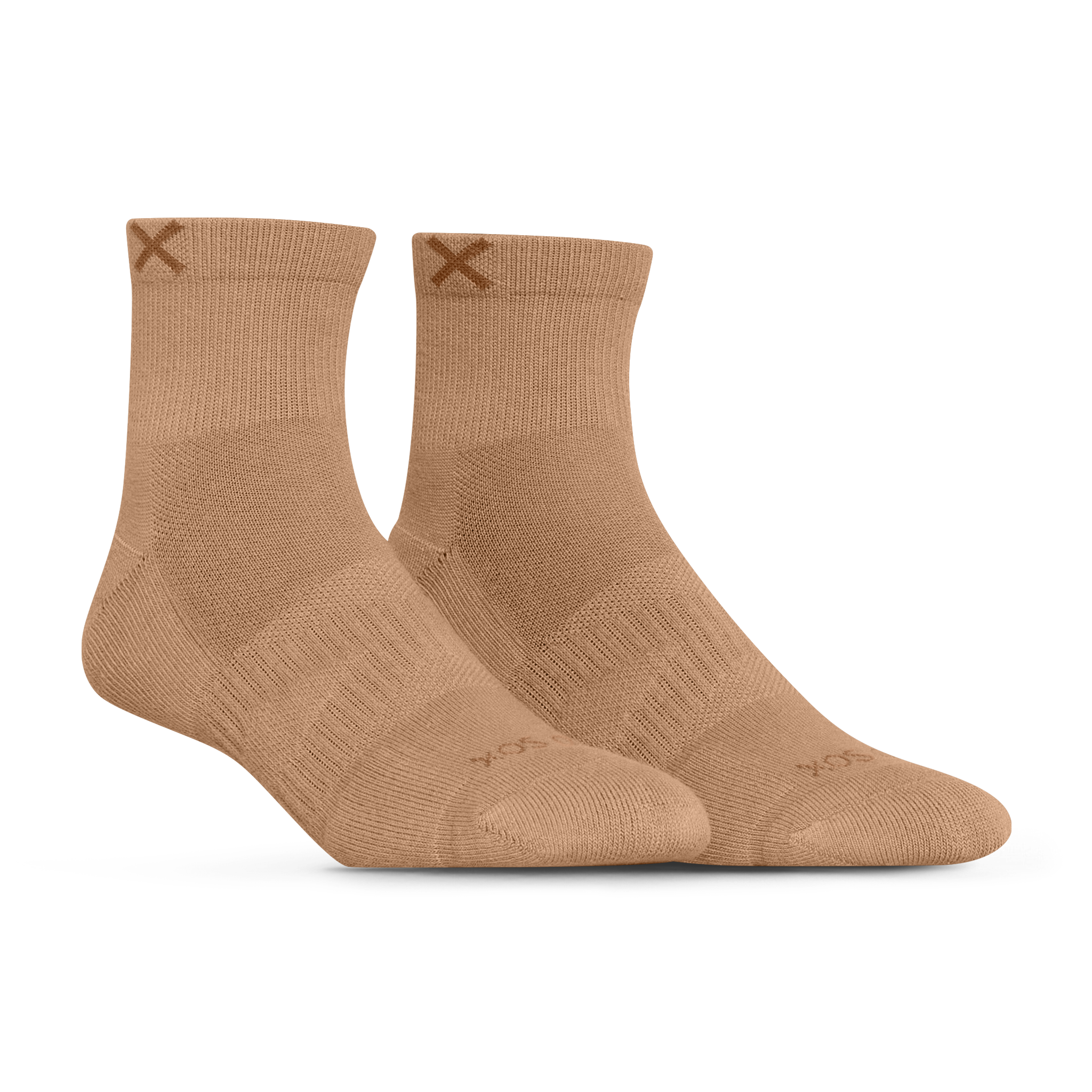Basix Men's Everyday Quarter Socks