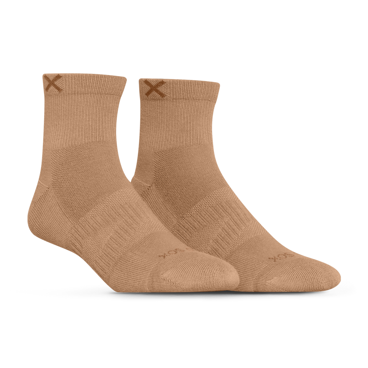 Basix Men's Everyday Quarter Socks