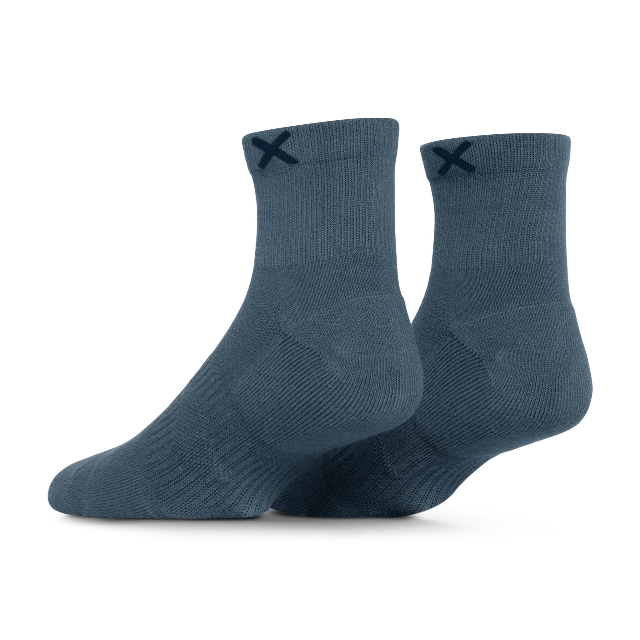 Basix Men's Everyday Quarter Socks