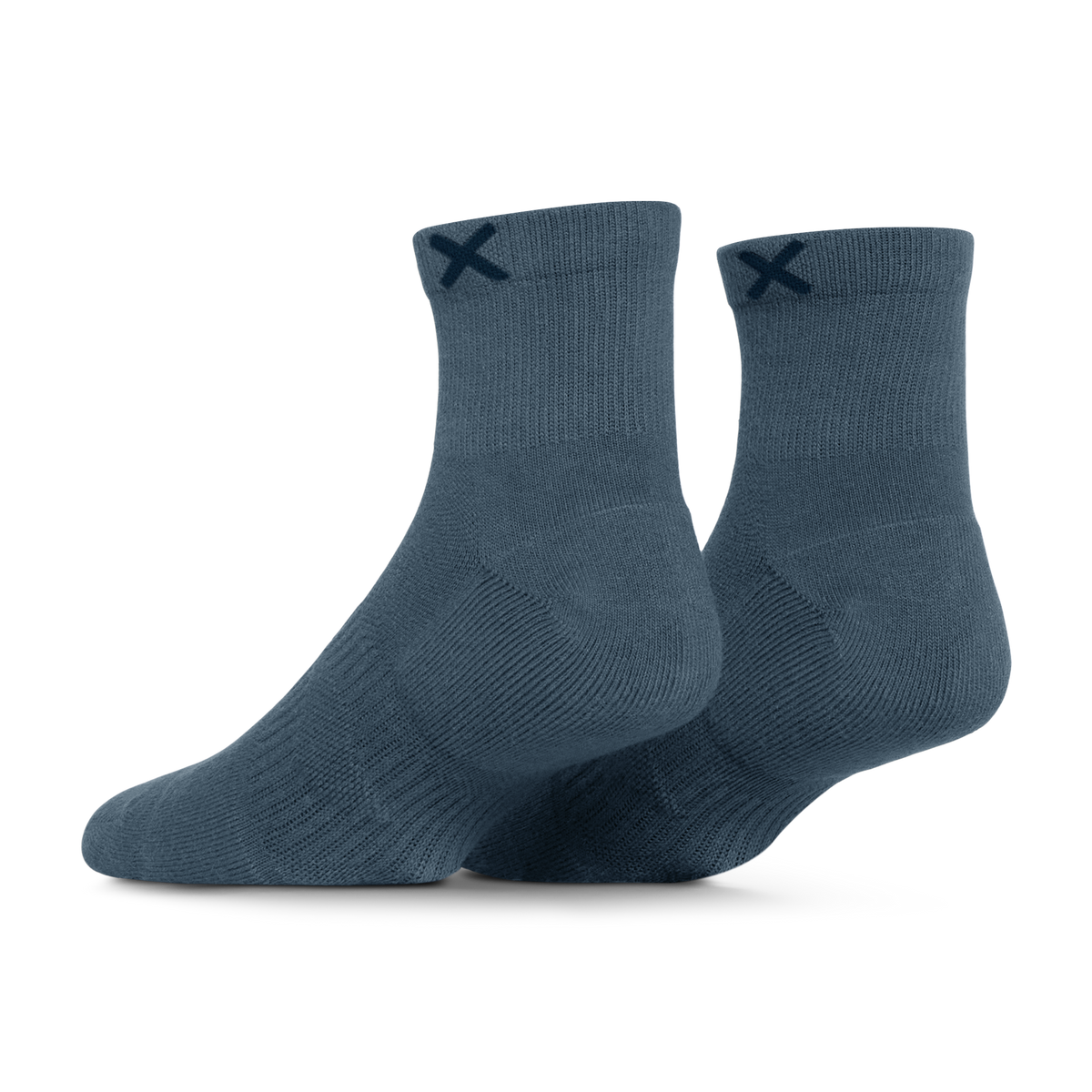 Basix Men's Everyday Quarter Socks