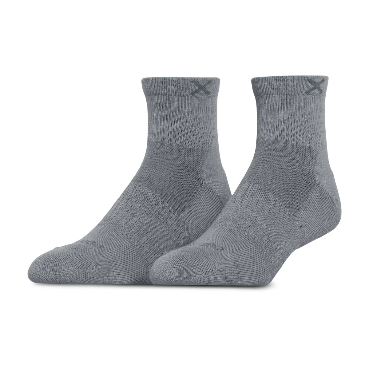 Basix Men's Everyday Quarter Socks — 4-Pack