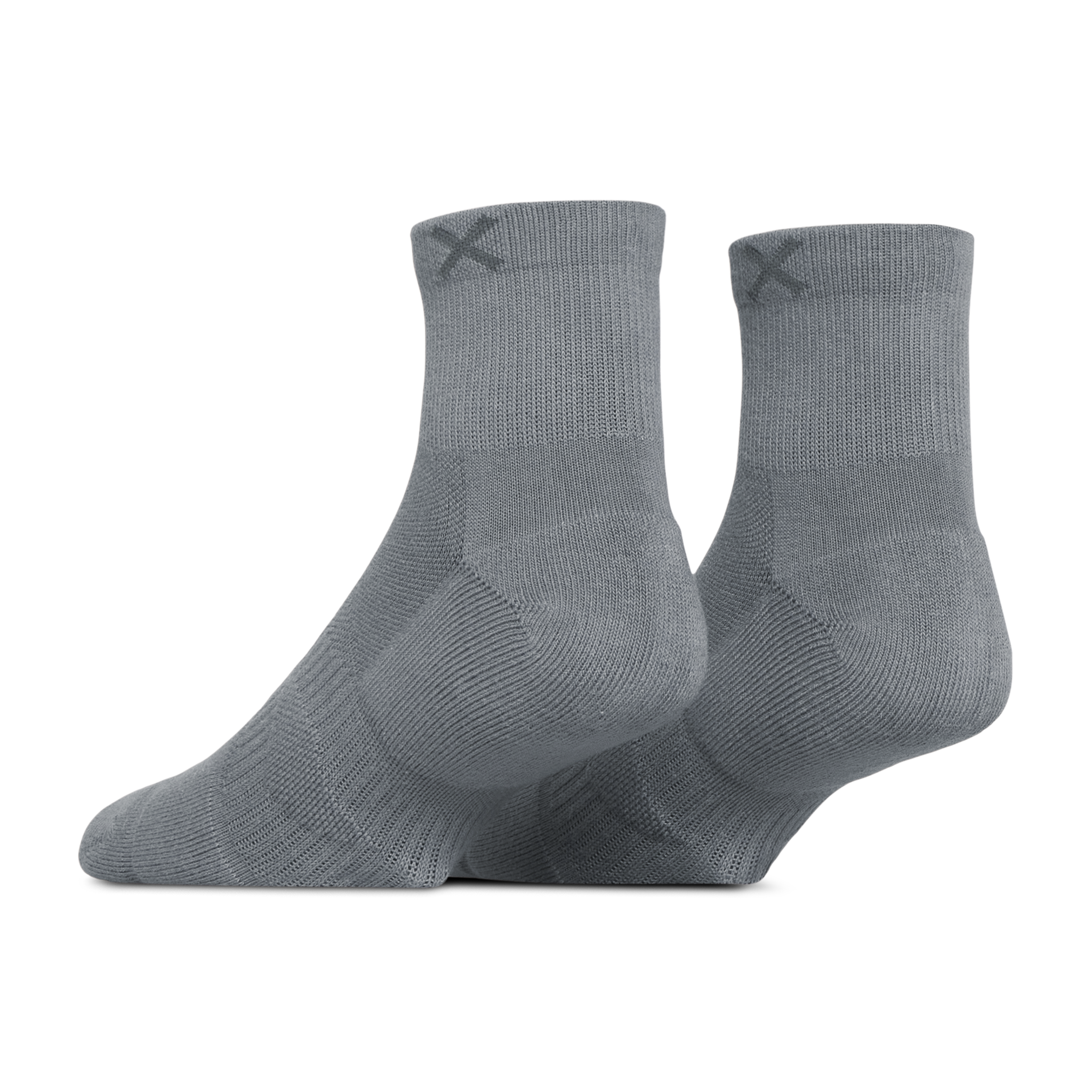 Basix Men's Everyday Quarter Socks