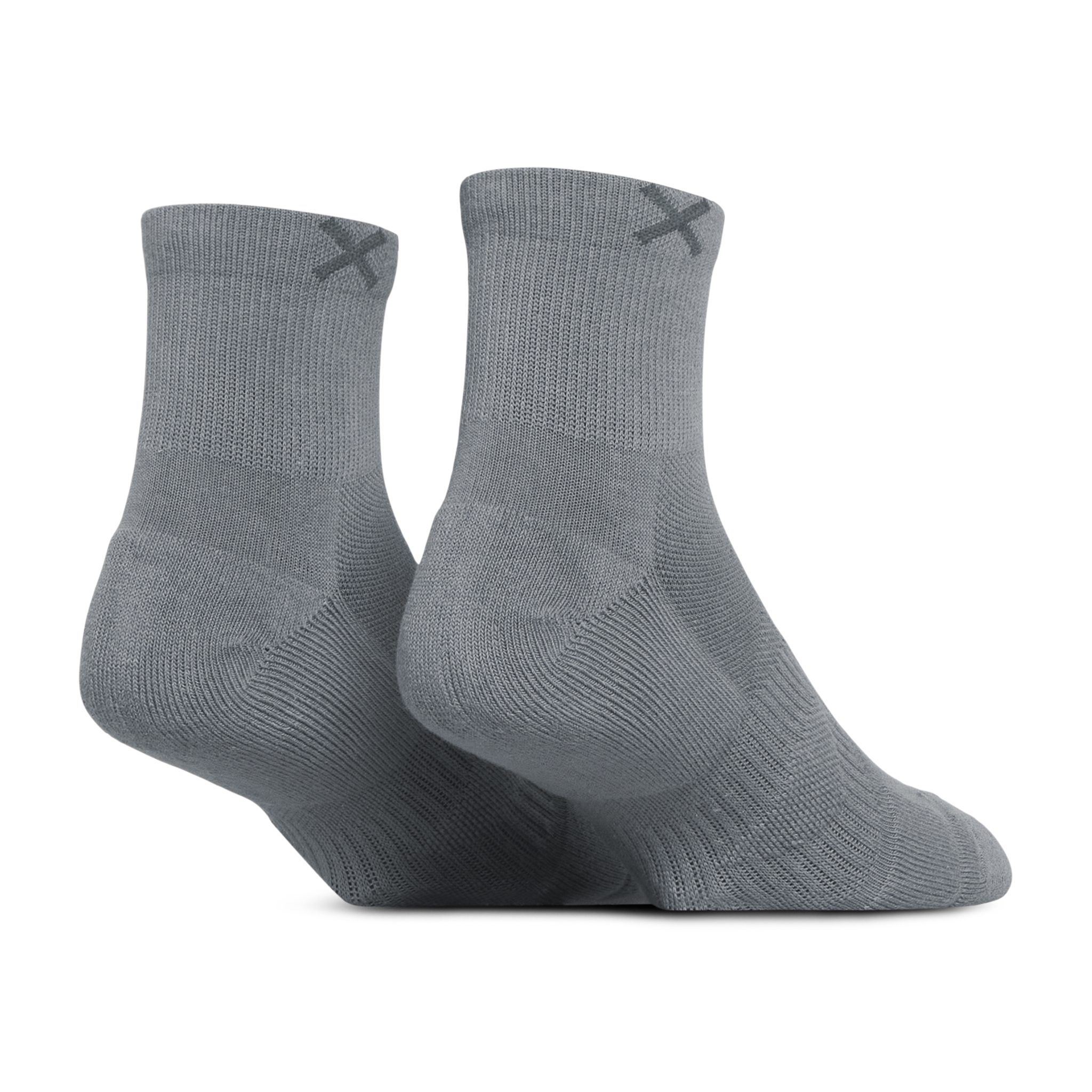 Basix Men's Everyday Quarter Socks
