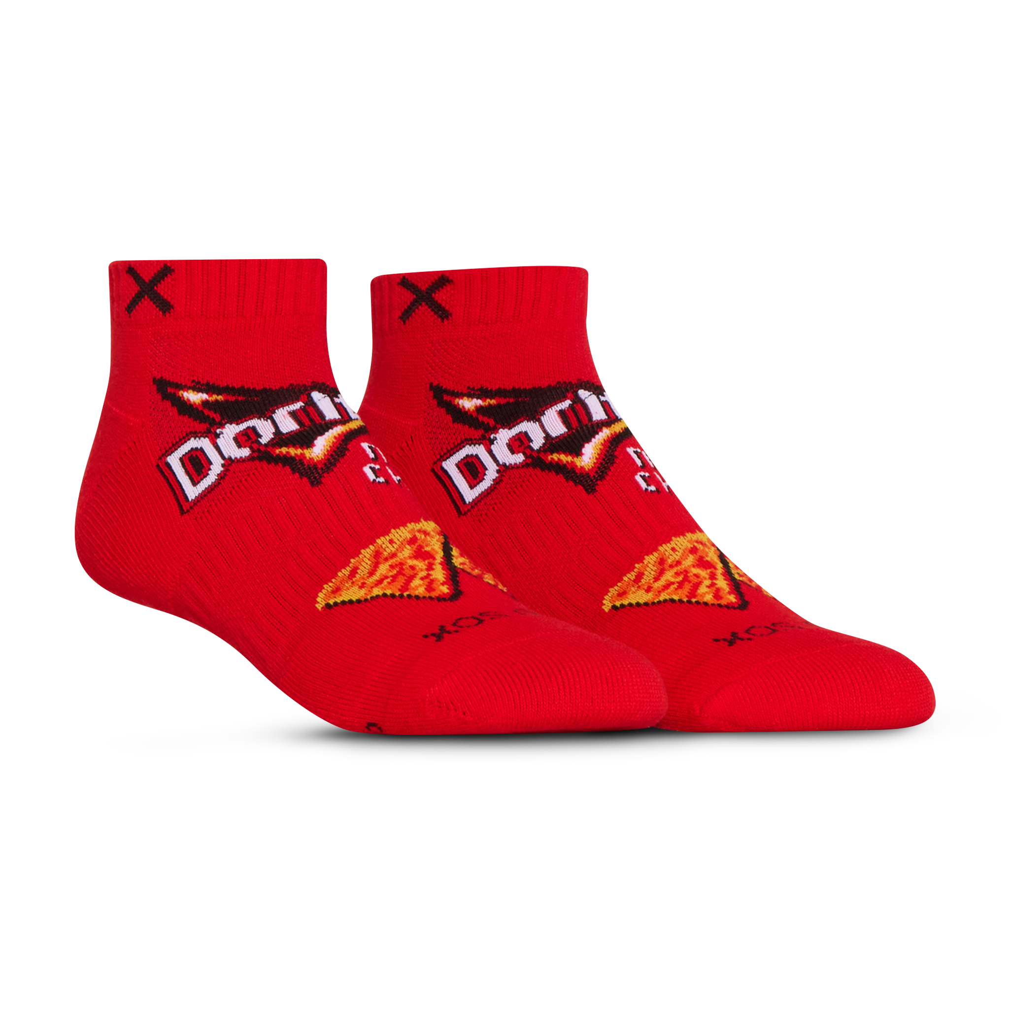 Doritos Nacho Cheese Ankle Socks