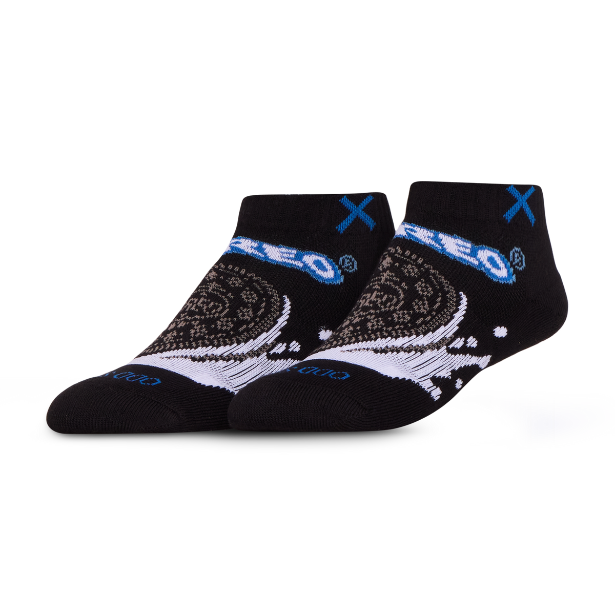 Oreo Black Ankle Socks