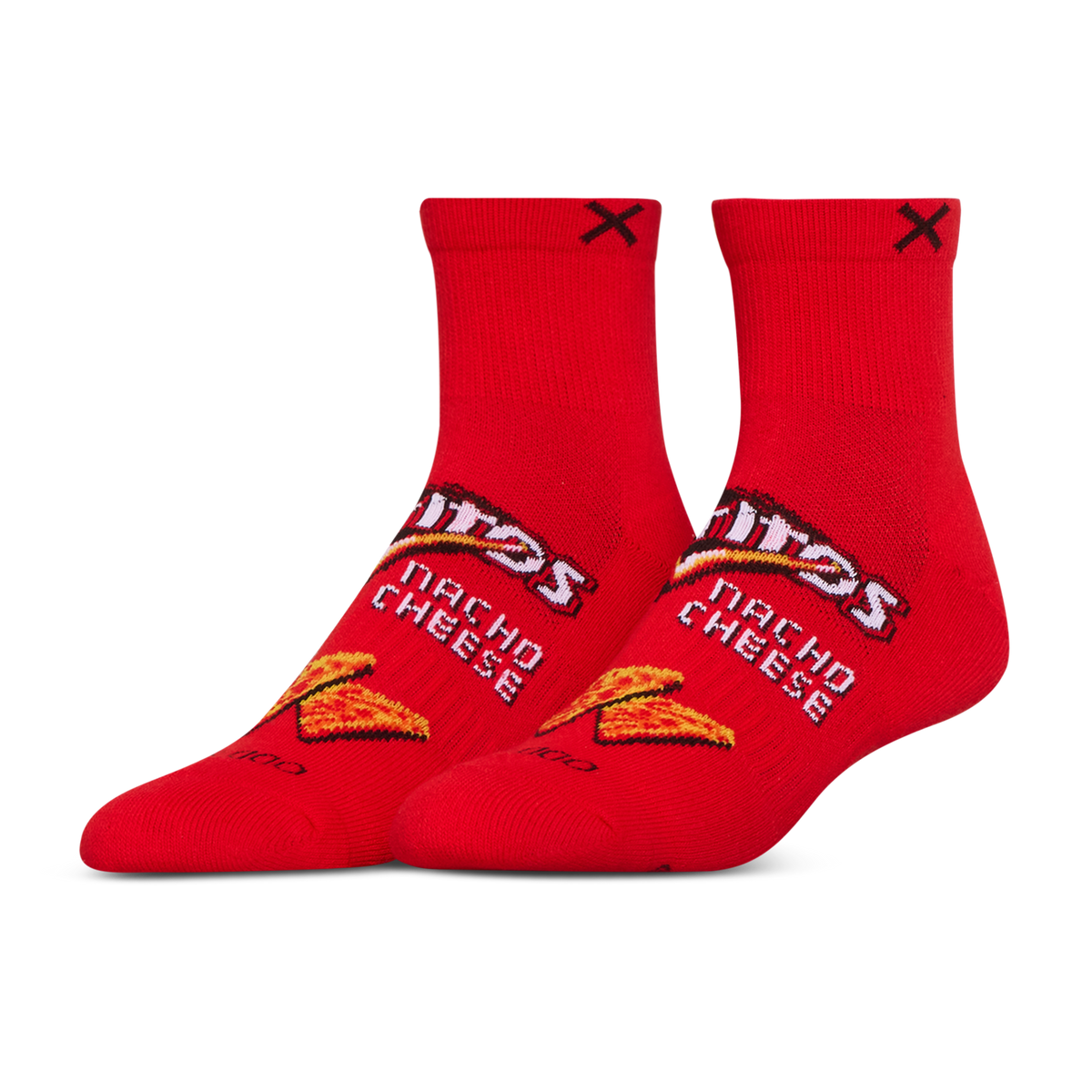 Doritos Nacho Cheese Quarter Socks