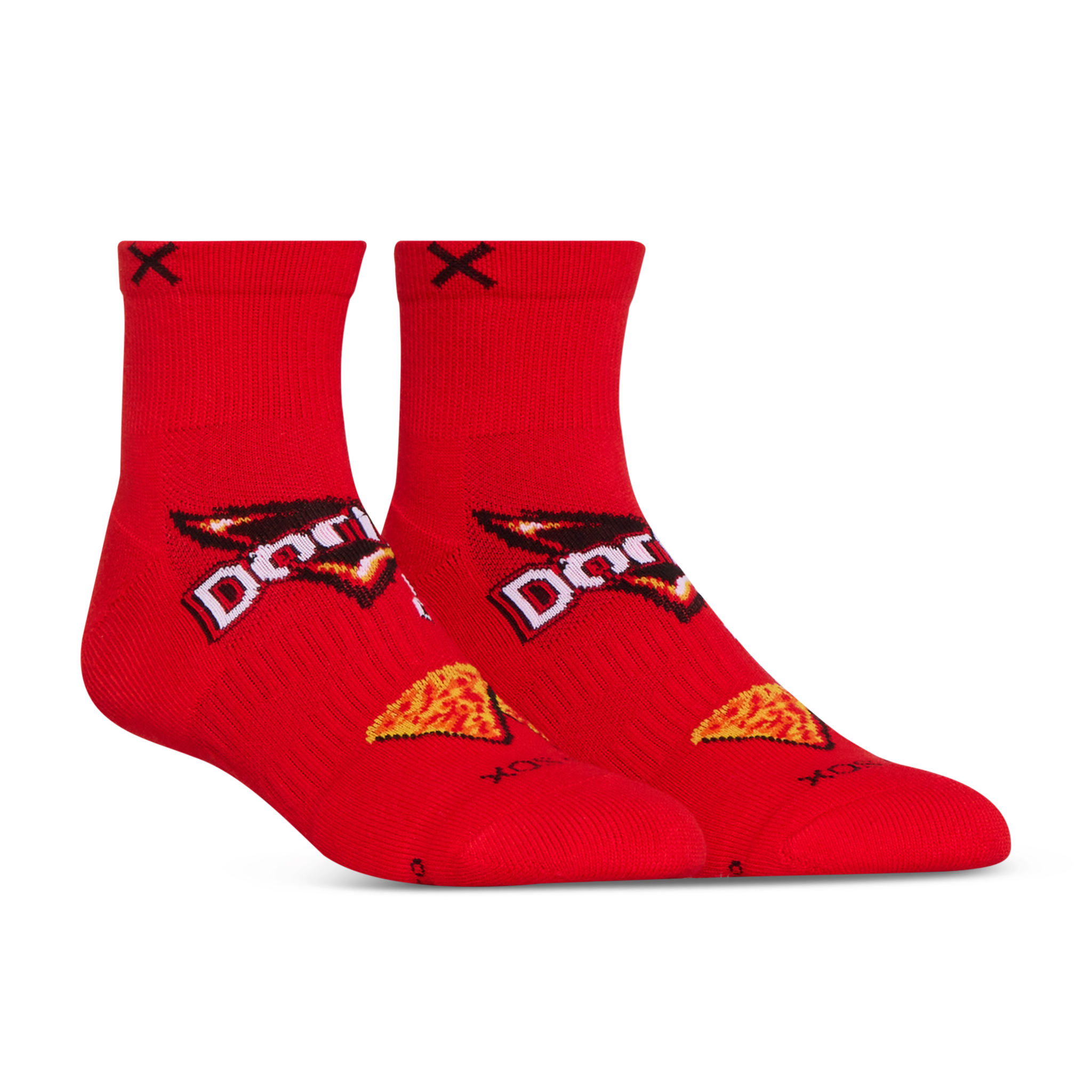 Doritos Nacho Cheese Quarter Socks