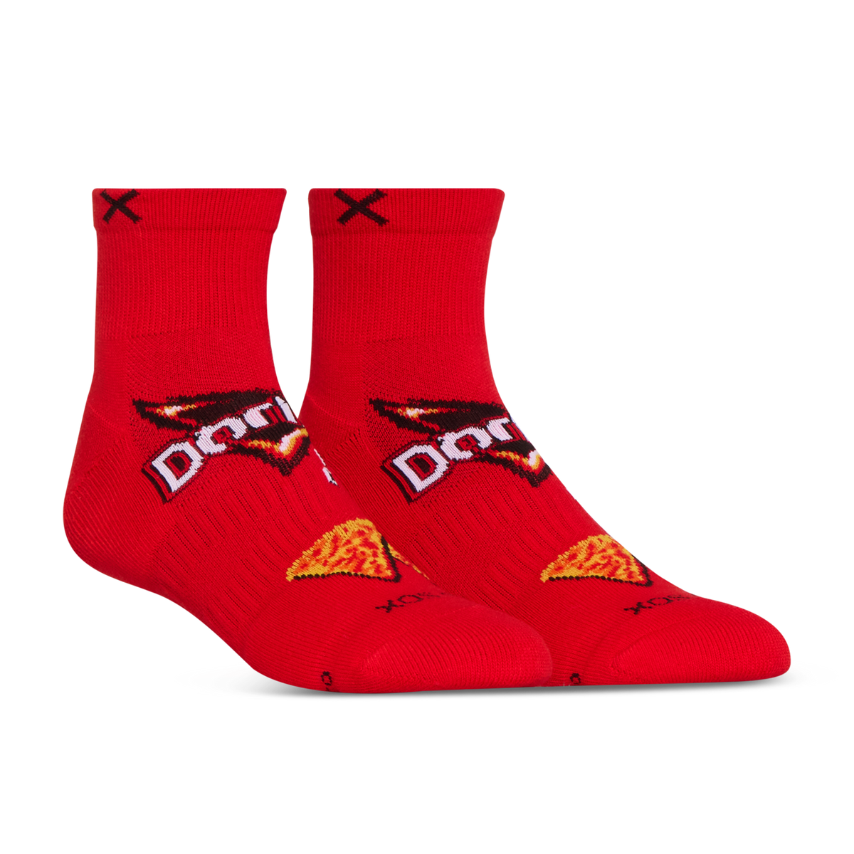 Doritos Nacho Cheese Quarter Socks