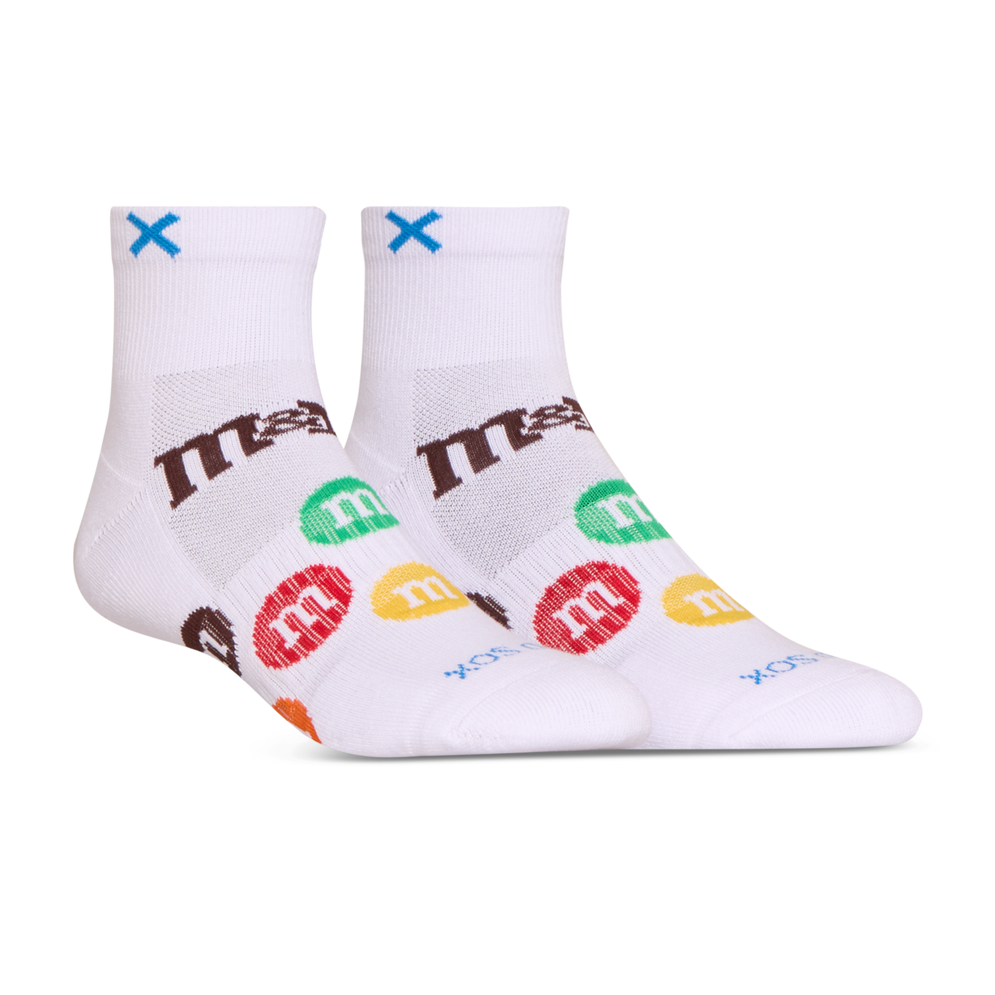 M&M's Pieces Quarter Socks