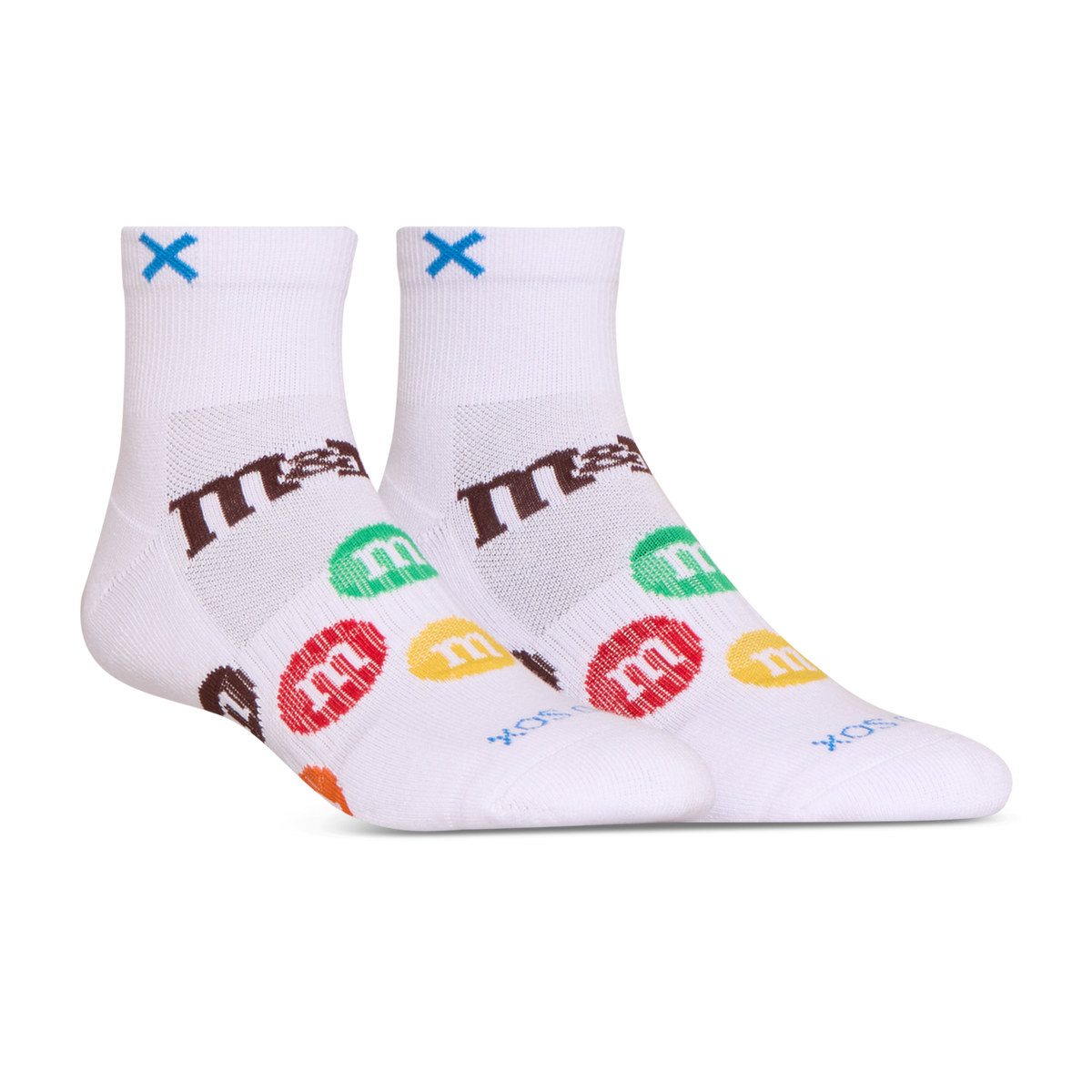 M&M's Pieces Quarter Socks