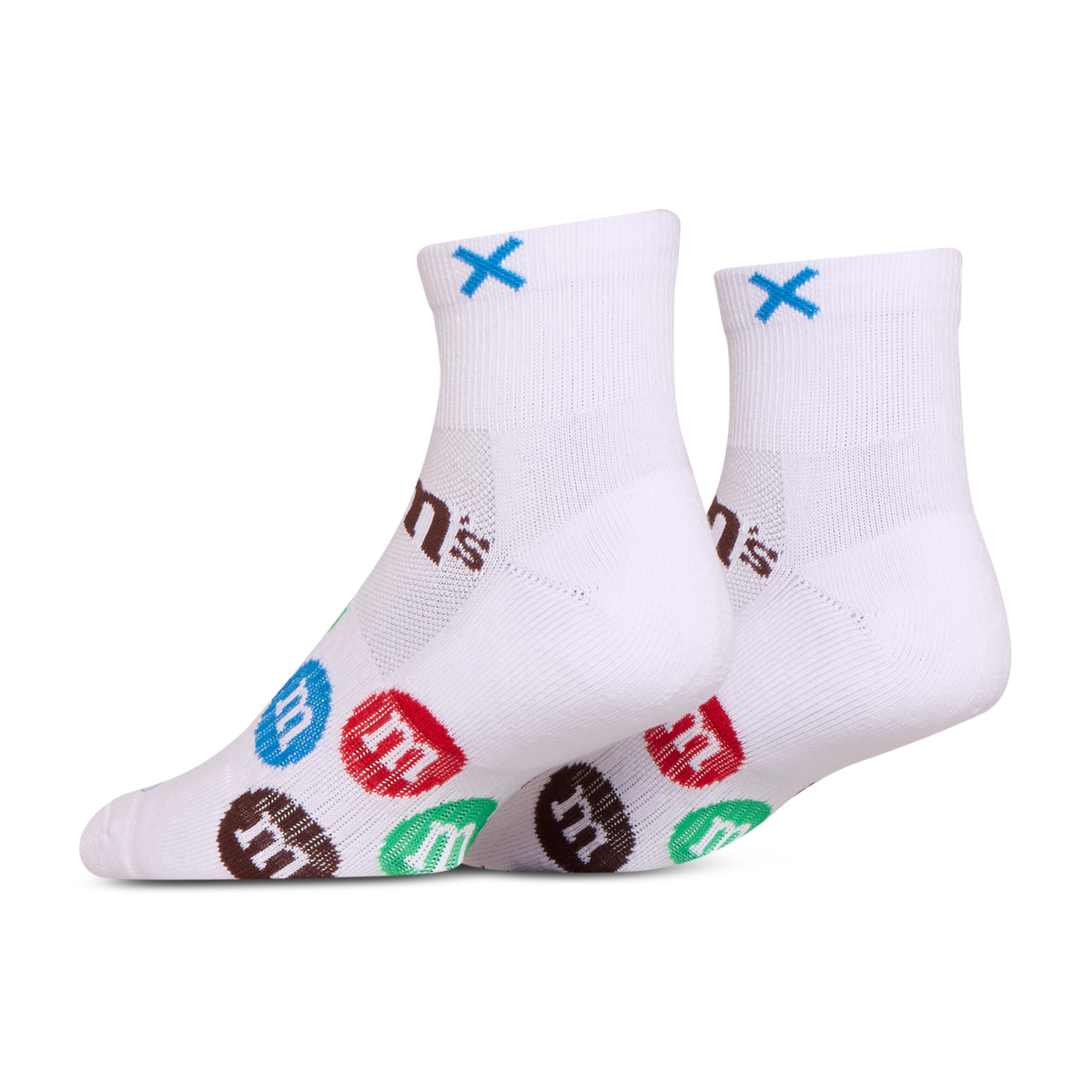 M&M's Pieces Quarter Socks